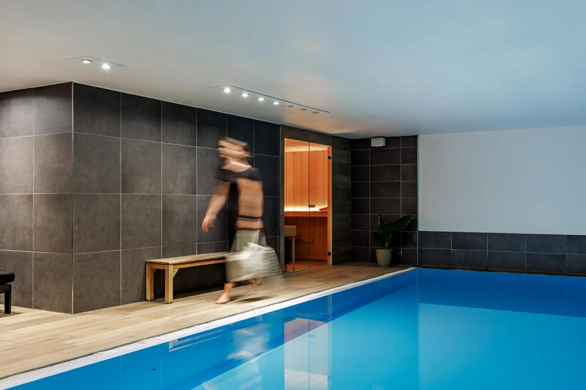 Swimming pool in Hotel Saint Sauveur by WP Hotels