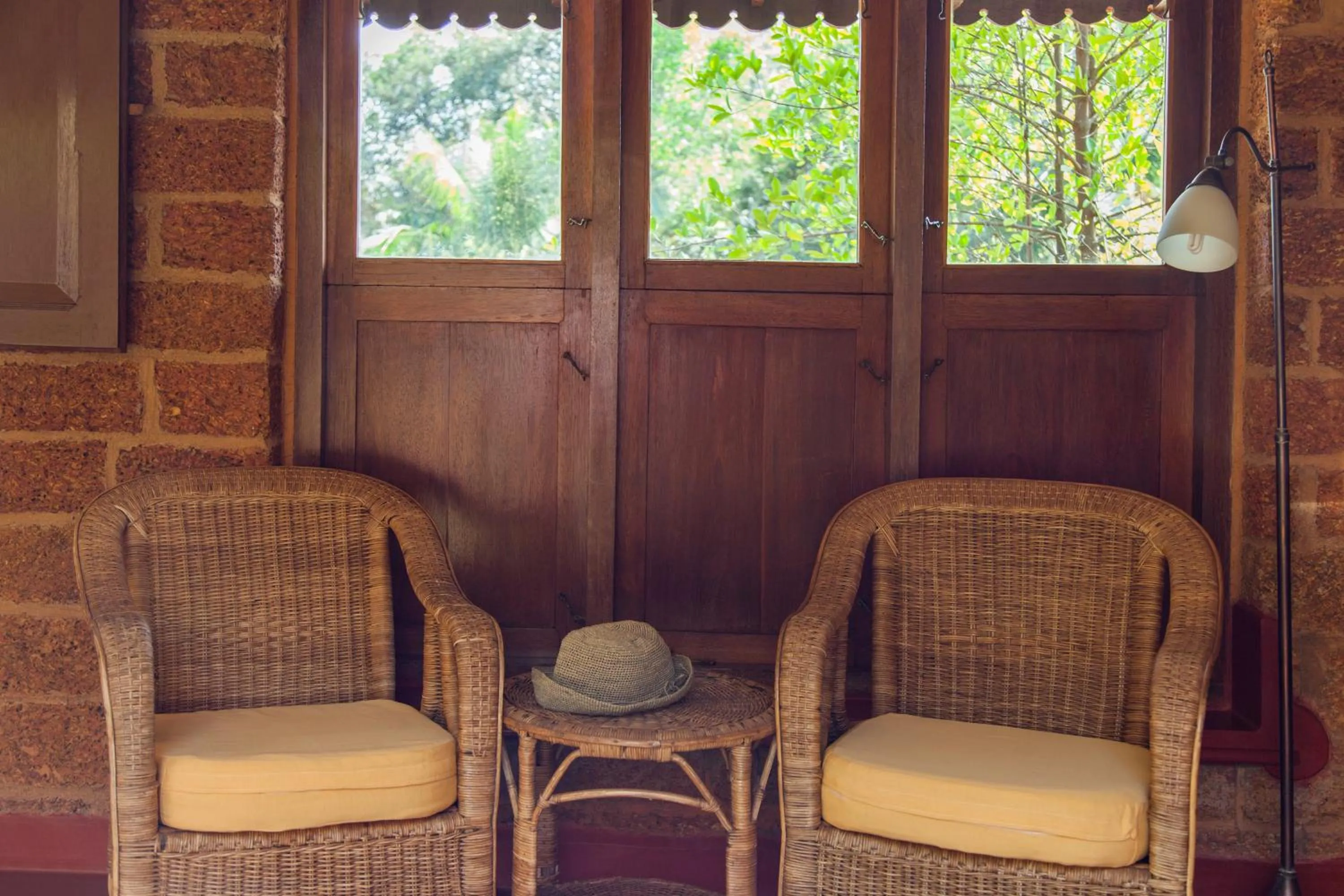 Seating area in SwaSwara Wellness - A CGH Earth Experience, Gokarna