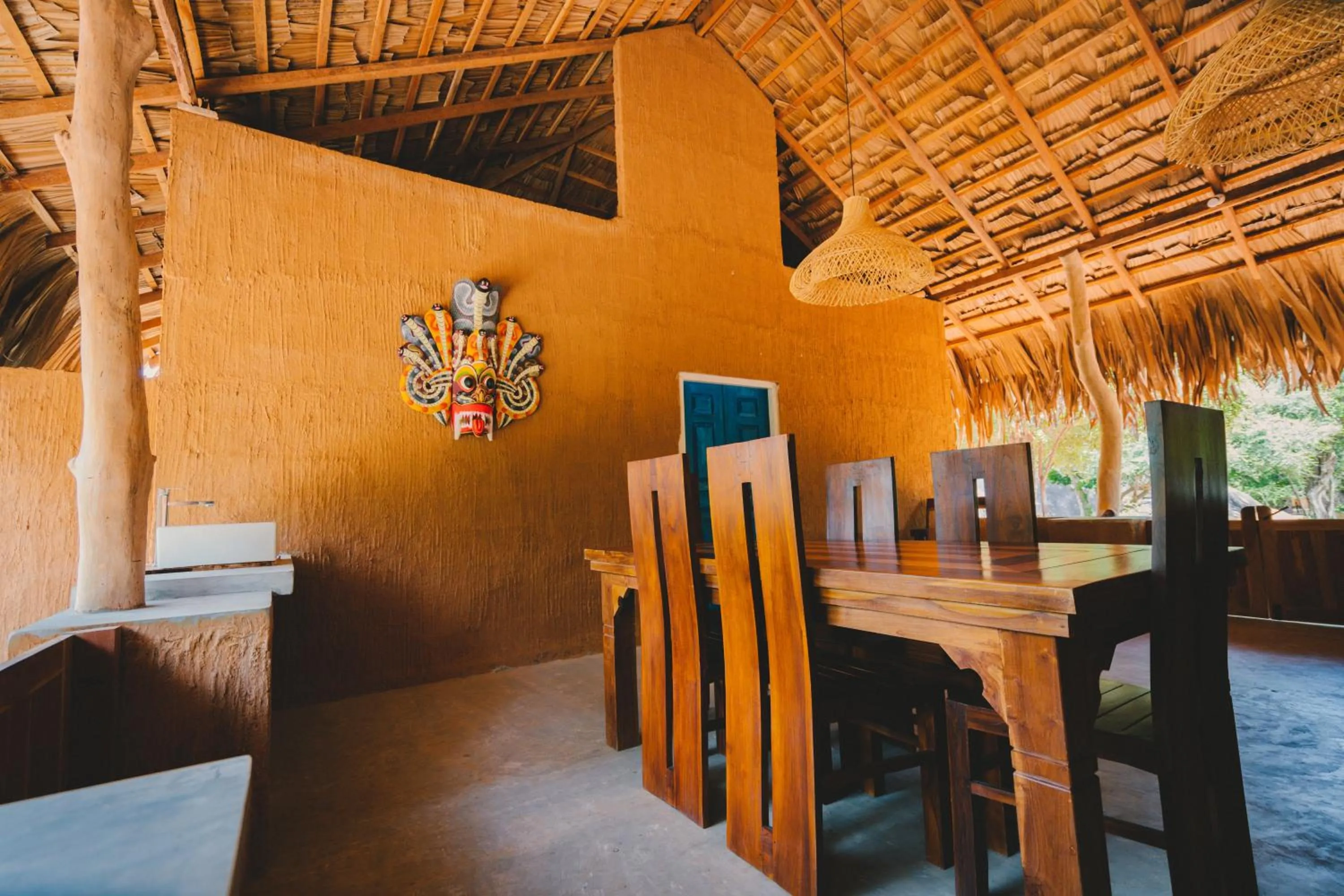 Facade/entrance in Yakaduru - Yala