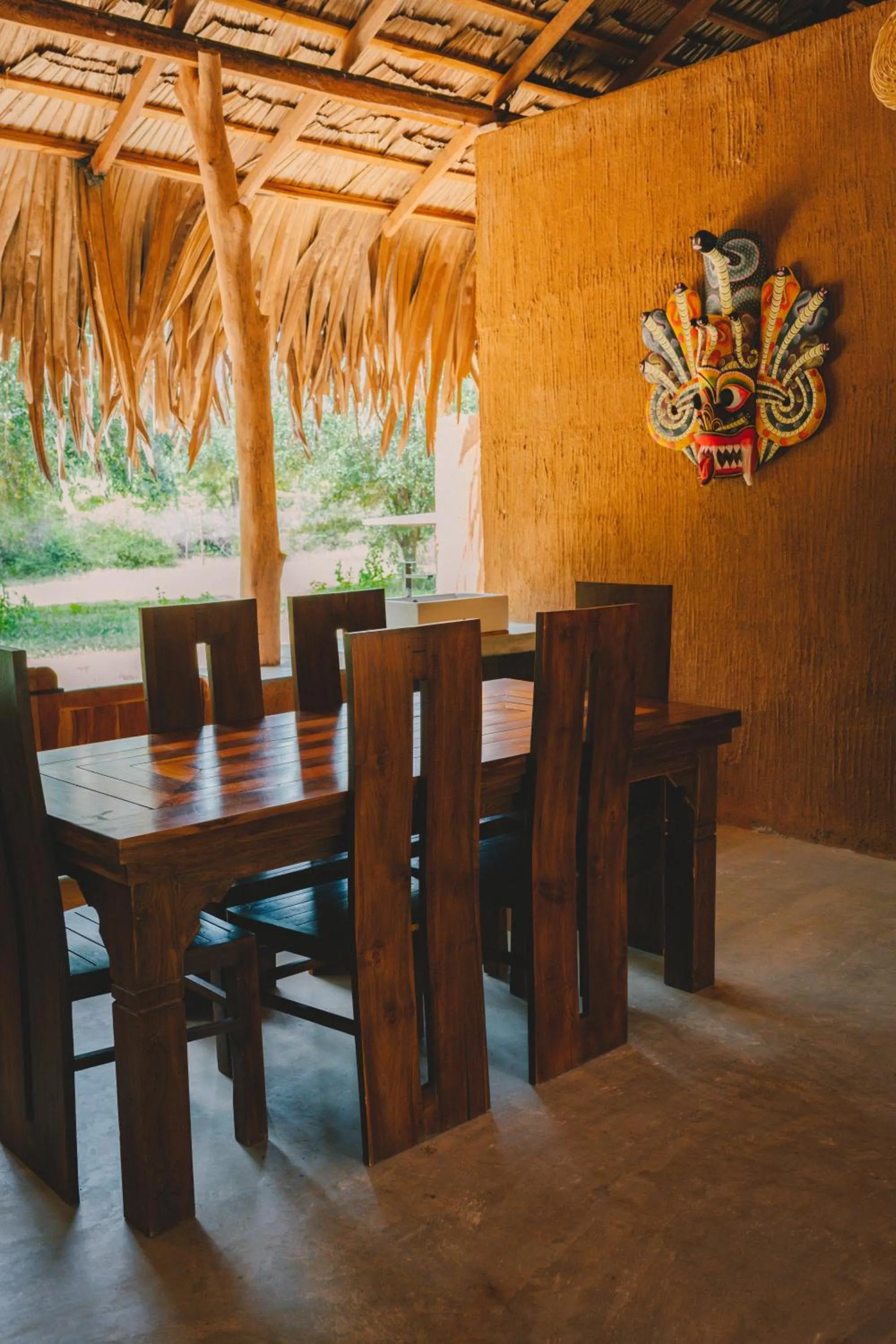 Seating area in Yakaduru - Yala