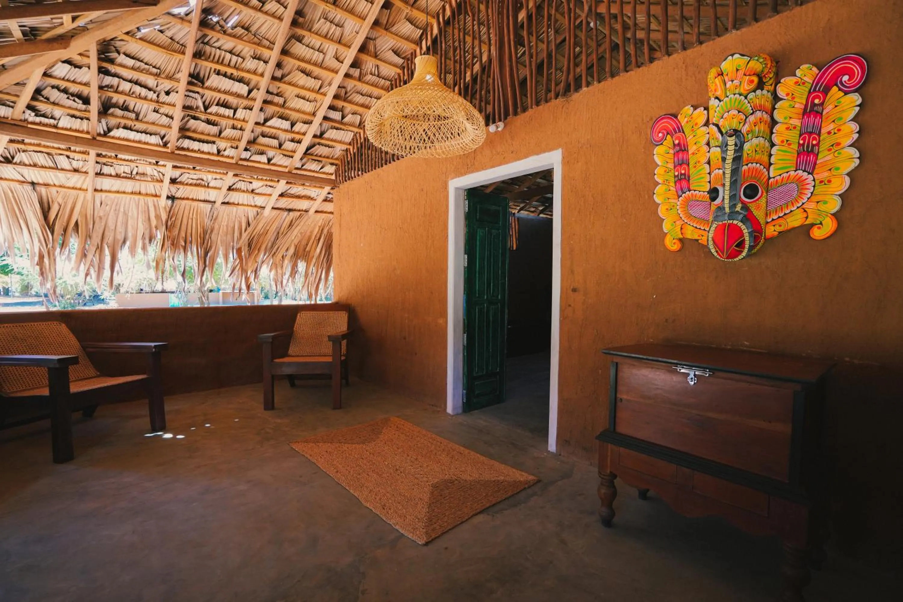 Facade/entrance in Yakaduru - Yala