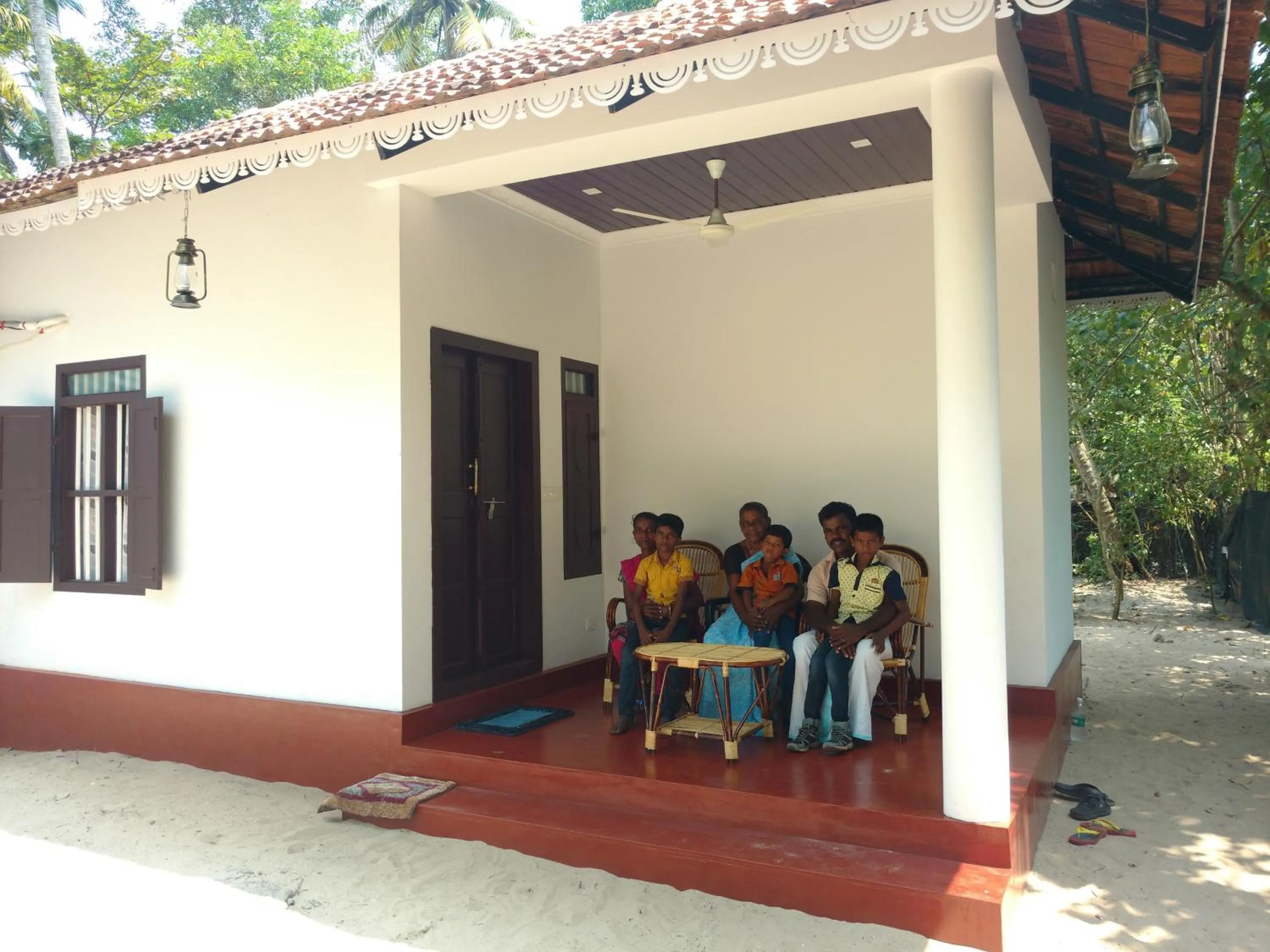 Sea view in Marari Das Beach Villa