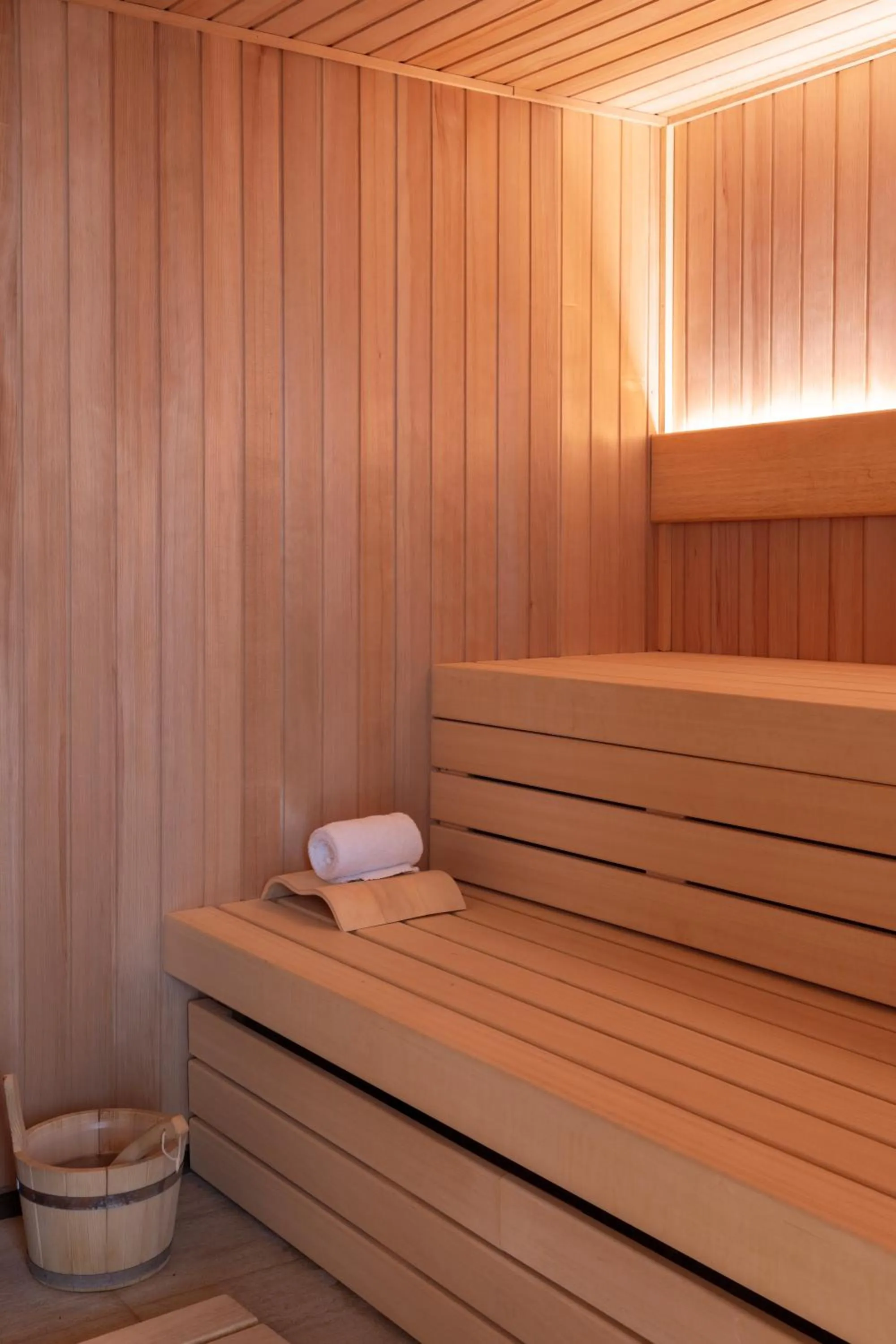 Sauna in Hotel Beach Palace by CW Hotel Collection