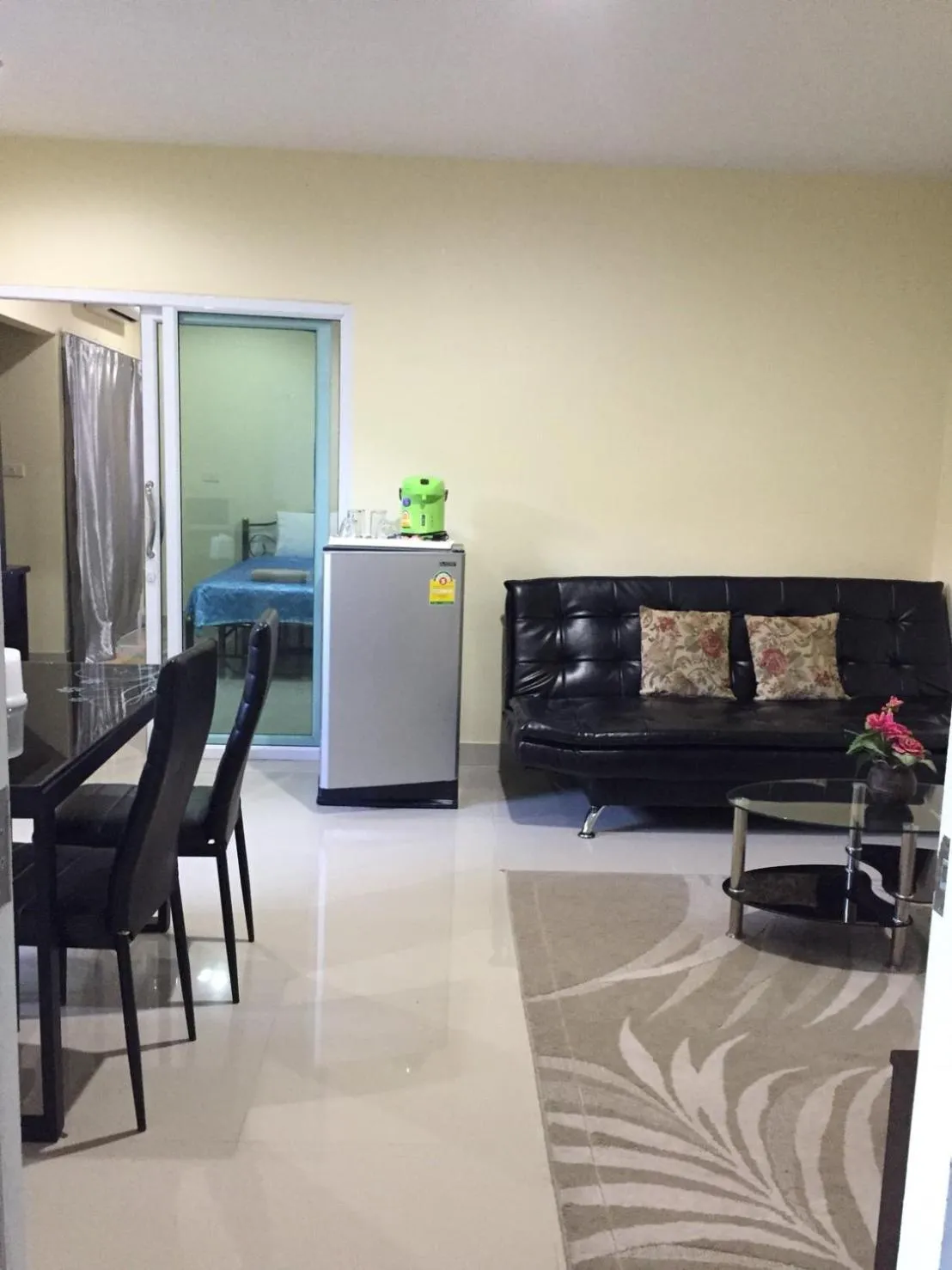 Seating area in Connect Apartment