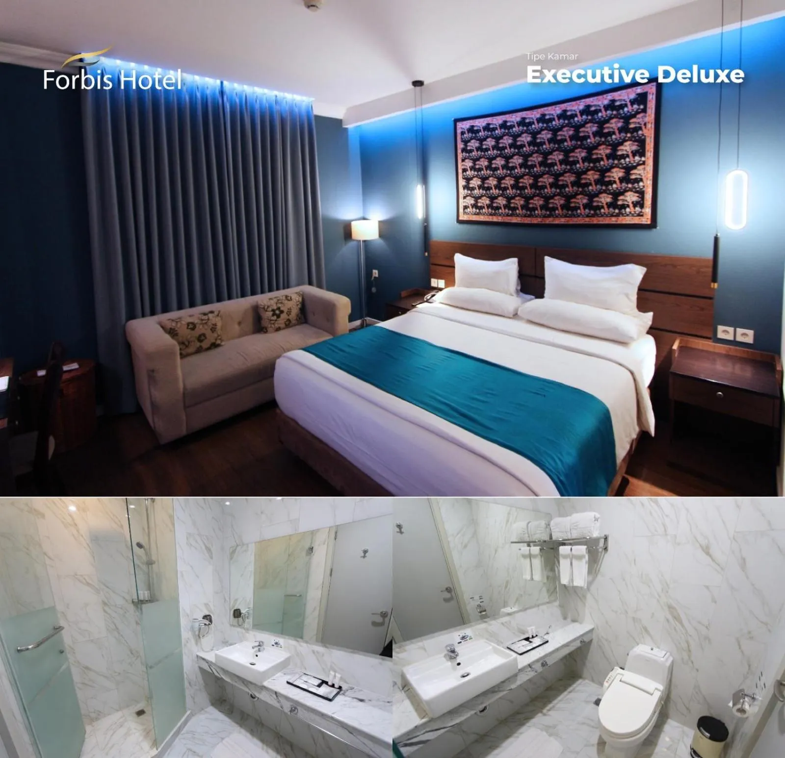 Shower, Bed in Forbis Hotel