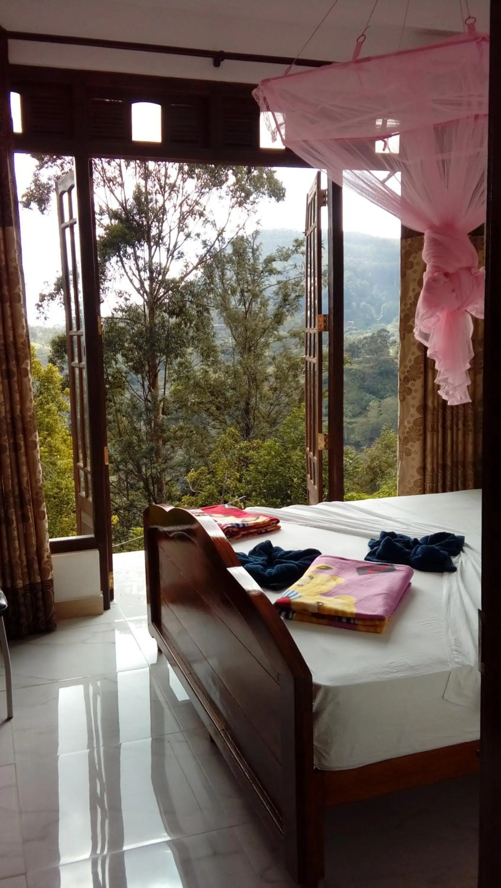 Bed in Daban Homestay Ella