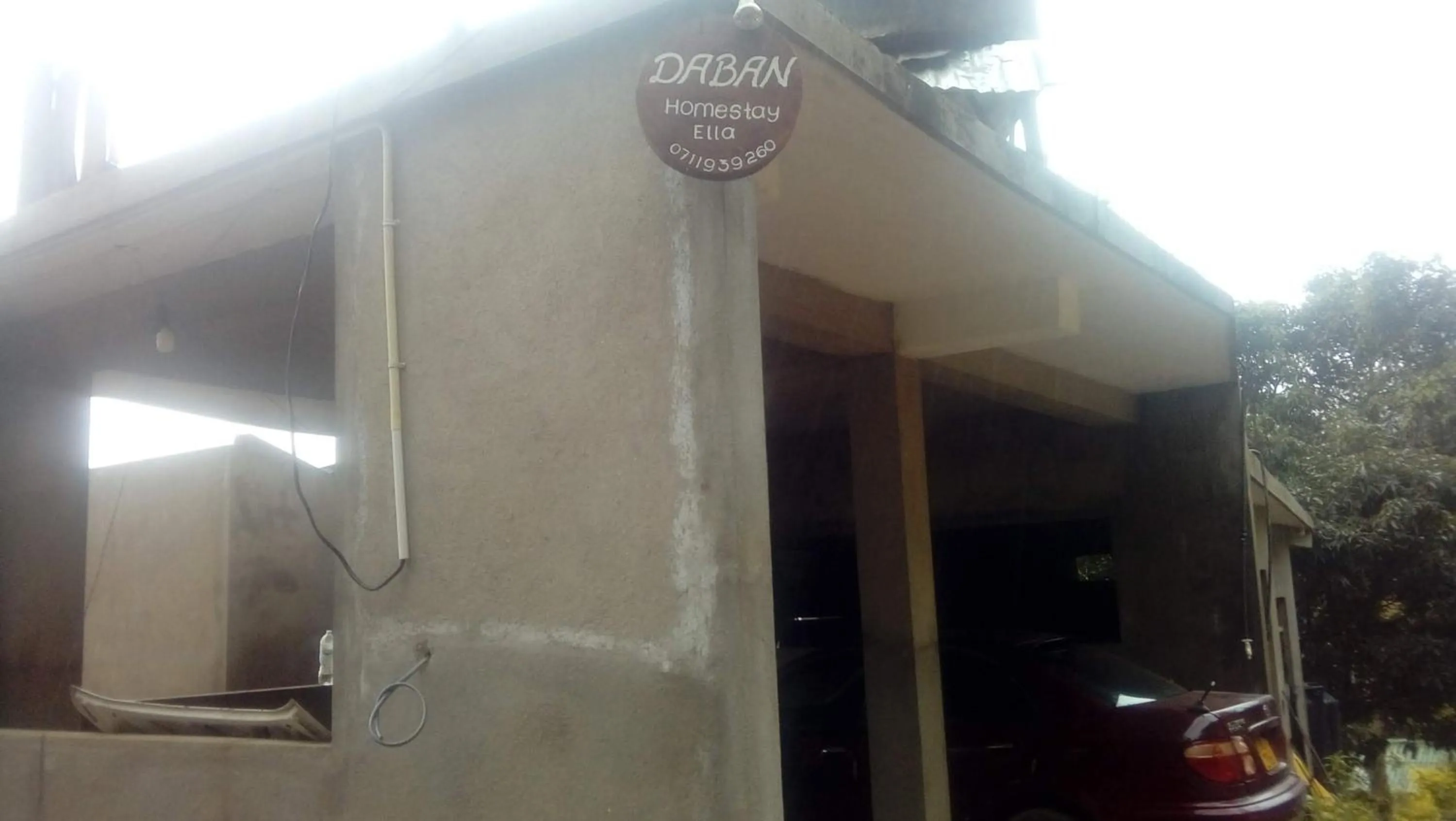 Parking in Daban Homestay Ella