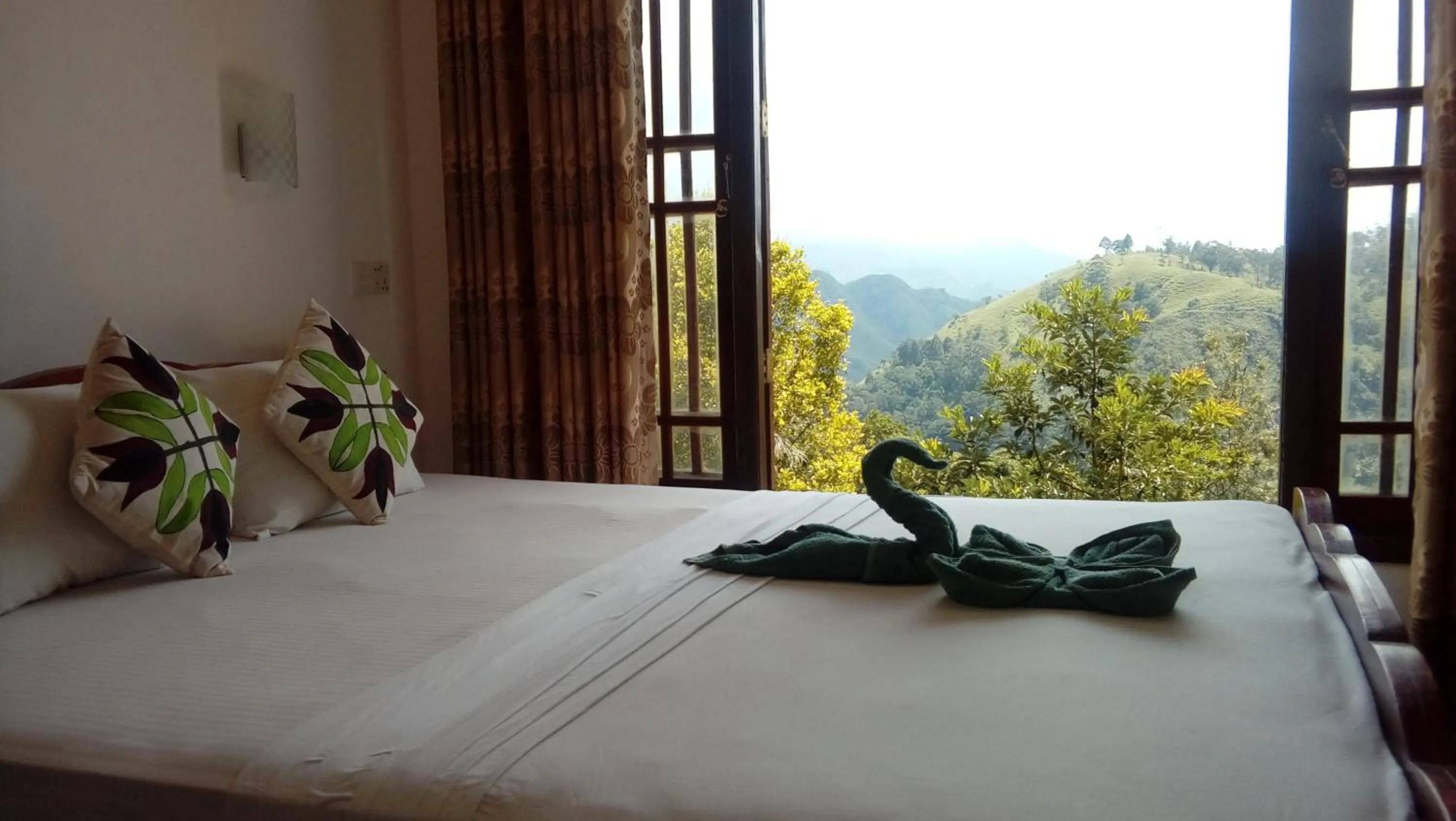 Bed in Daban Homestay Ella