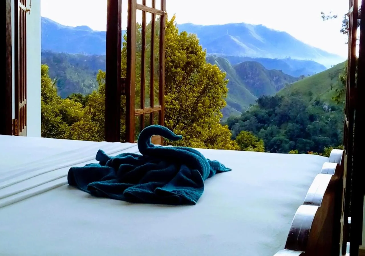 Bed in Daban Homestay Ella