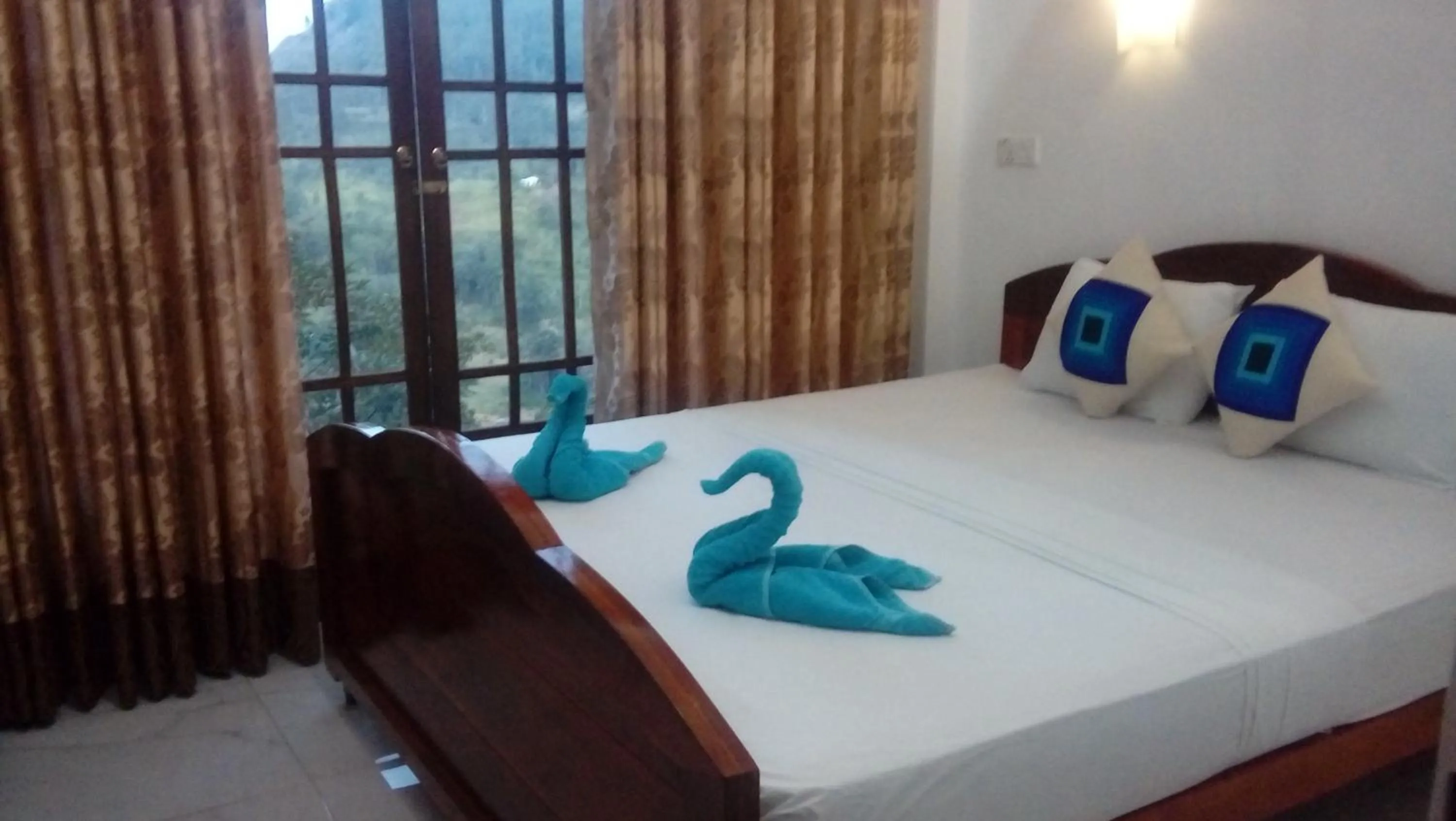 Bed in Daban Homestay Ella