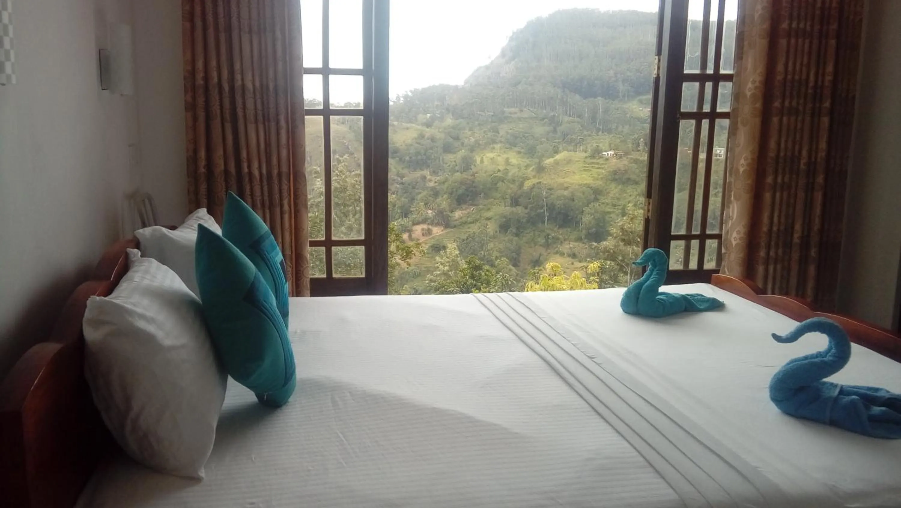 Bed in Daban Homestay Ella