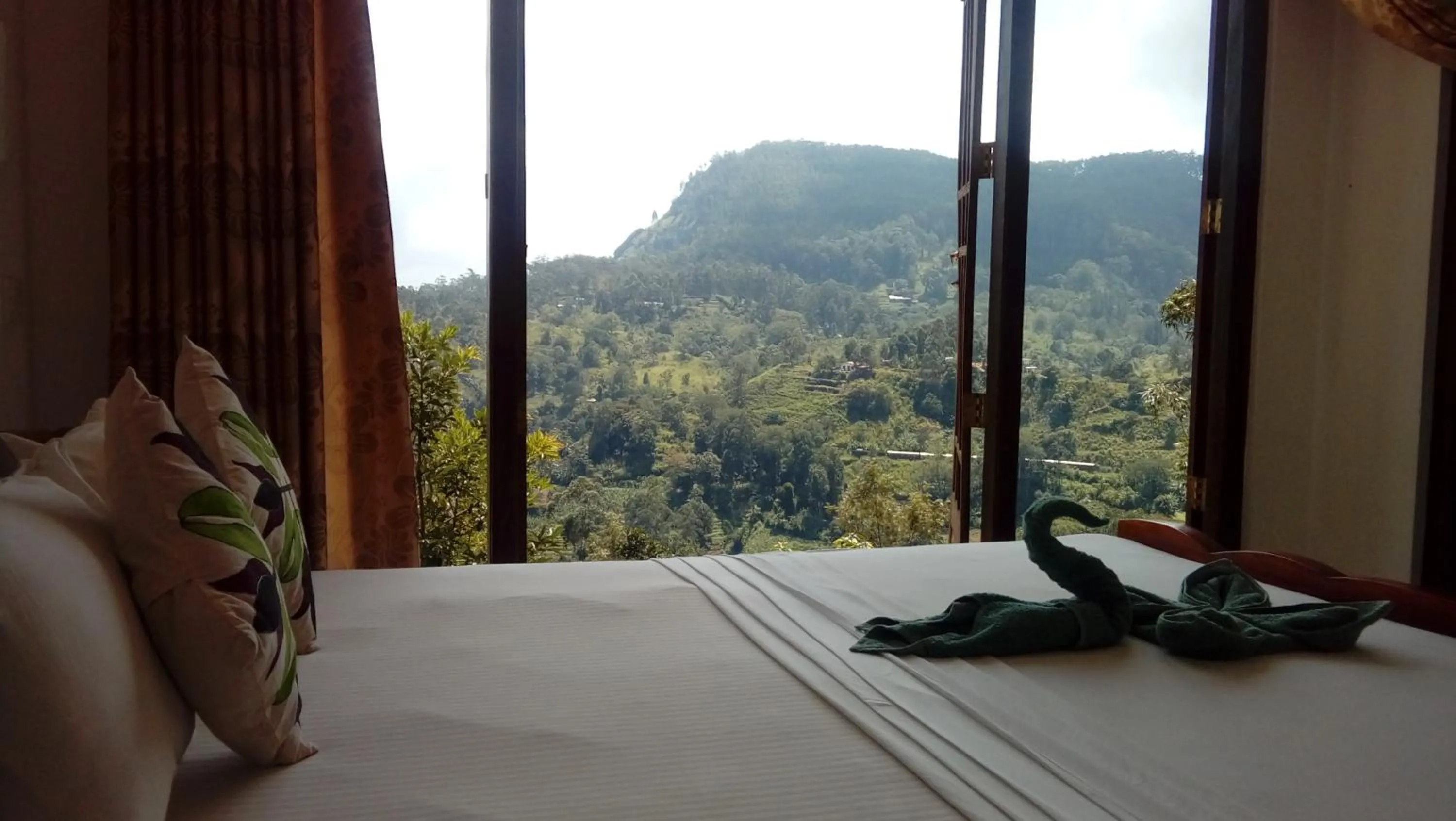 Bed in Daban Homestay Ella