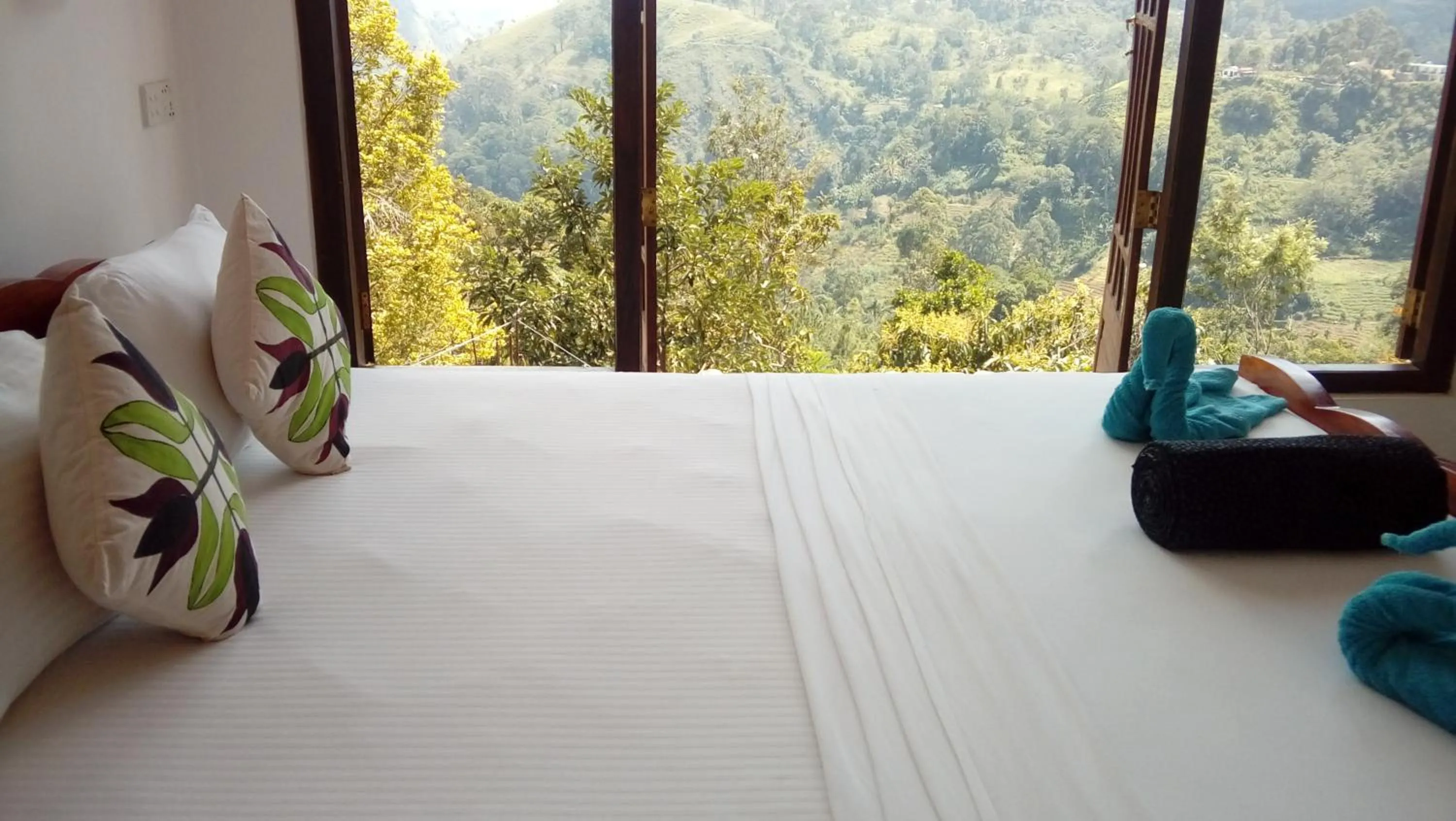 Bed in Daban Homestay Ella
