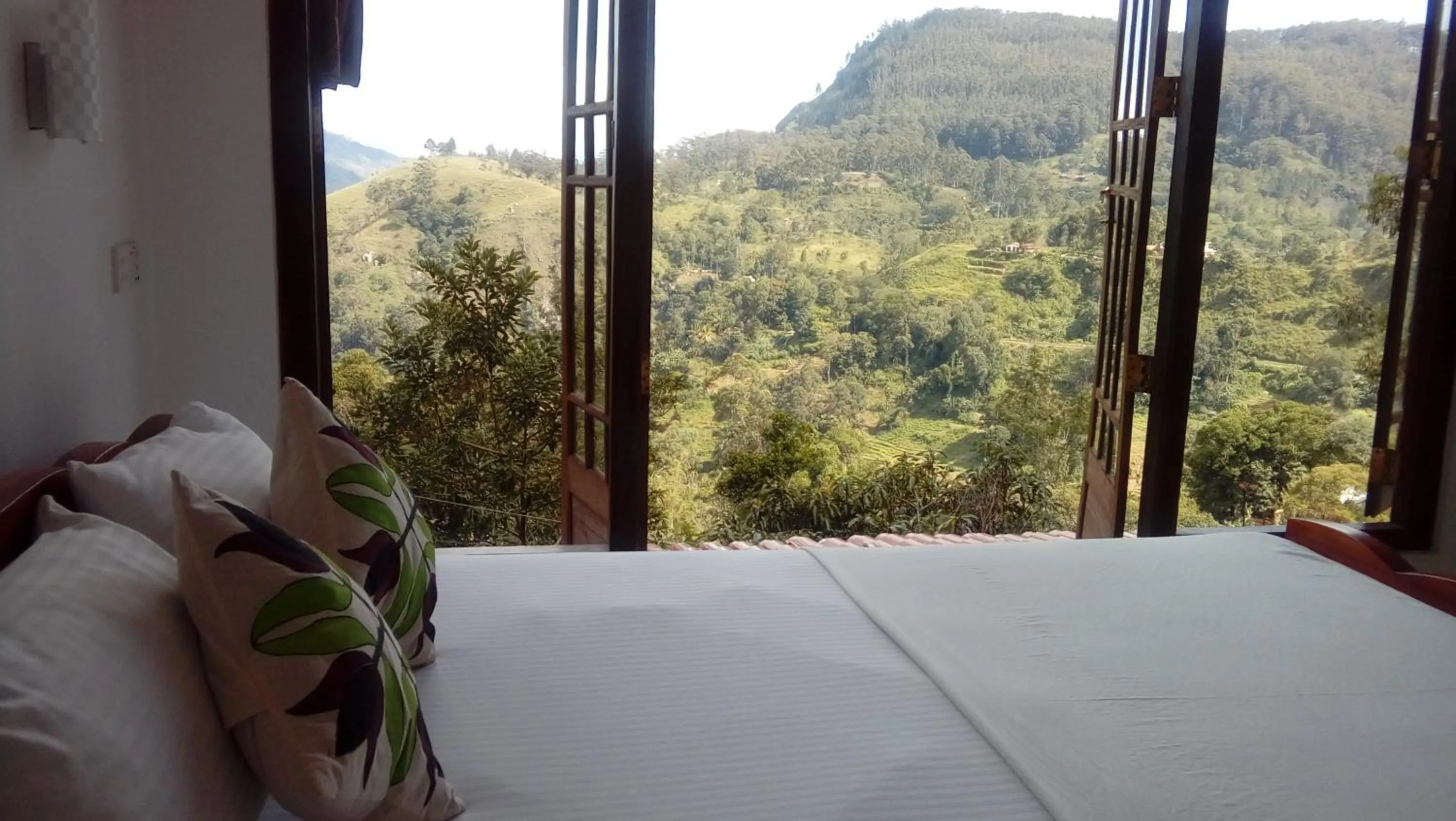 Bed in Daban Homestay Ella