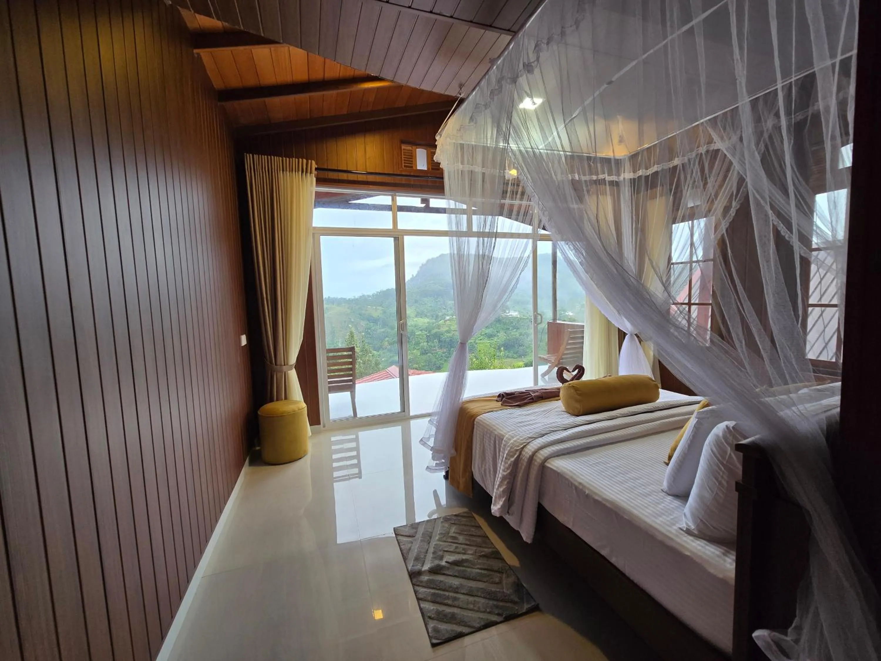 Bed in Daban Homestay Ella
