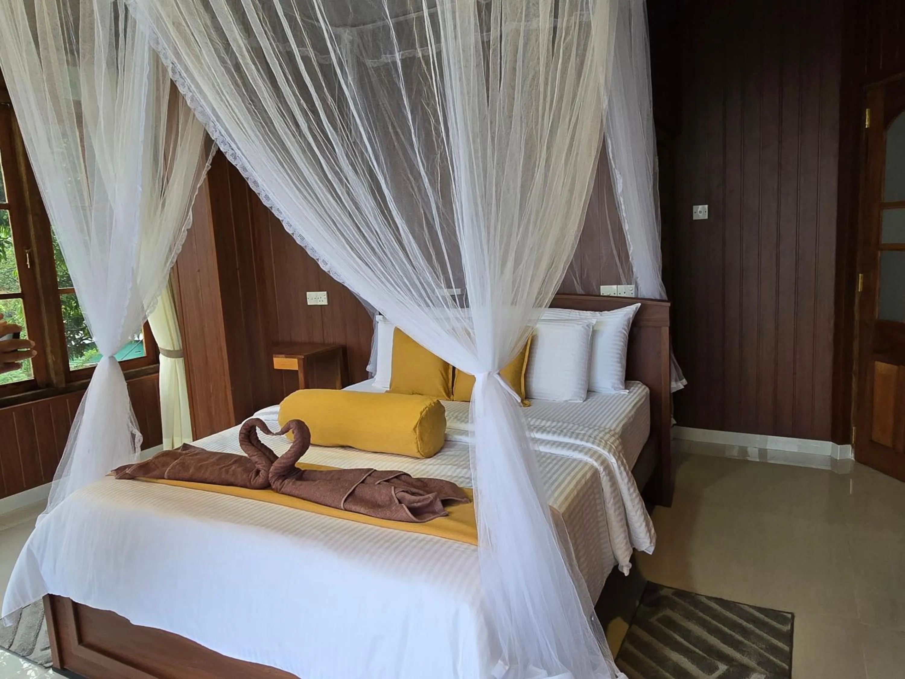 Bed in Daban Homestay Ella