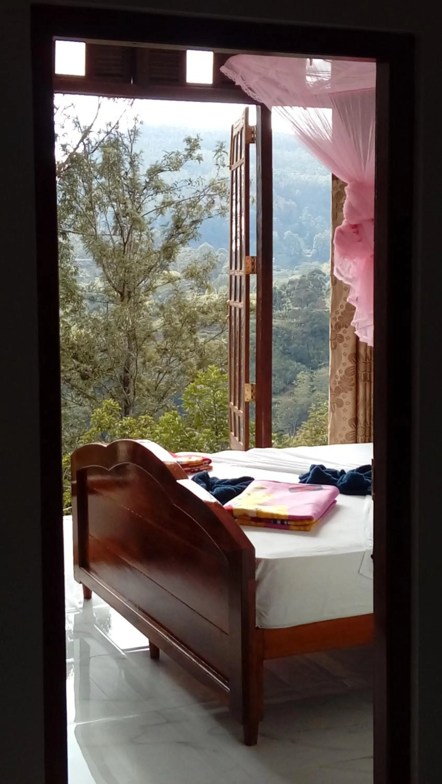 Bed in Daban Homestay Ella