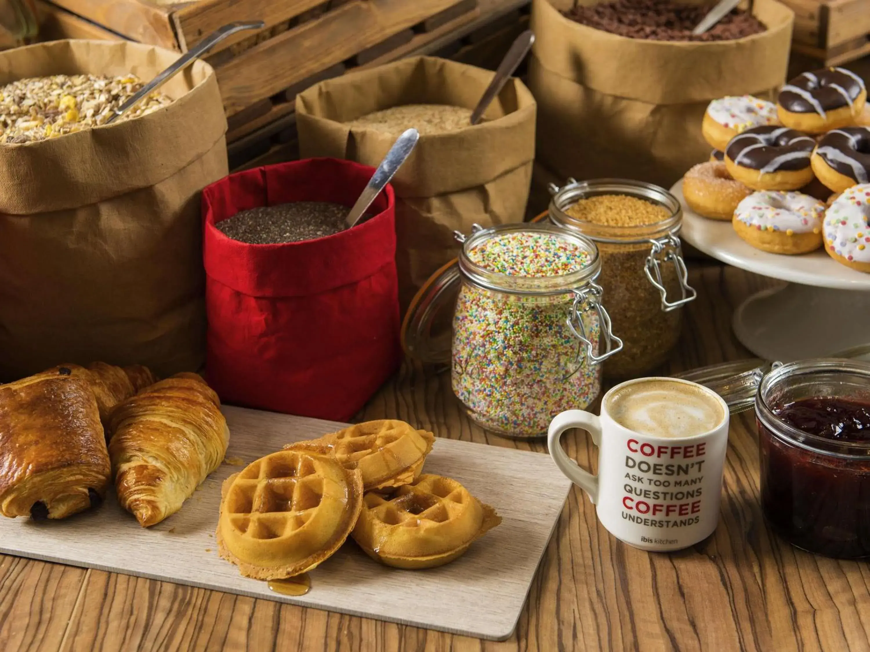 Breakfast in Ibis Wavre Brussels East Breakfast in Ibis Wavre Brussels East