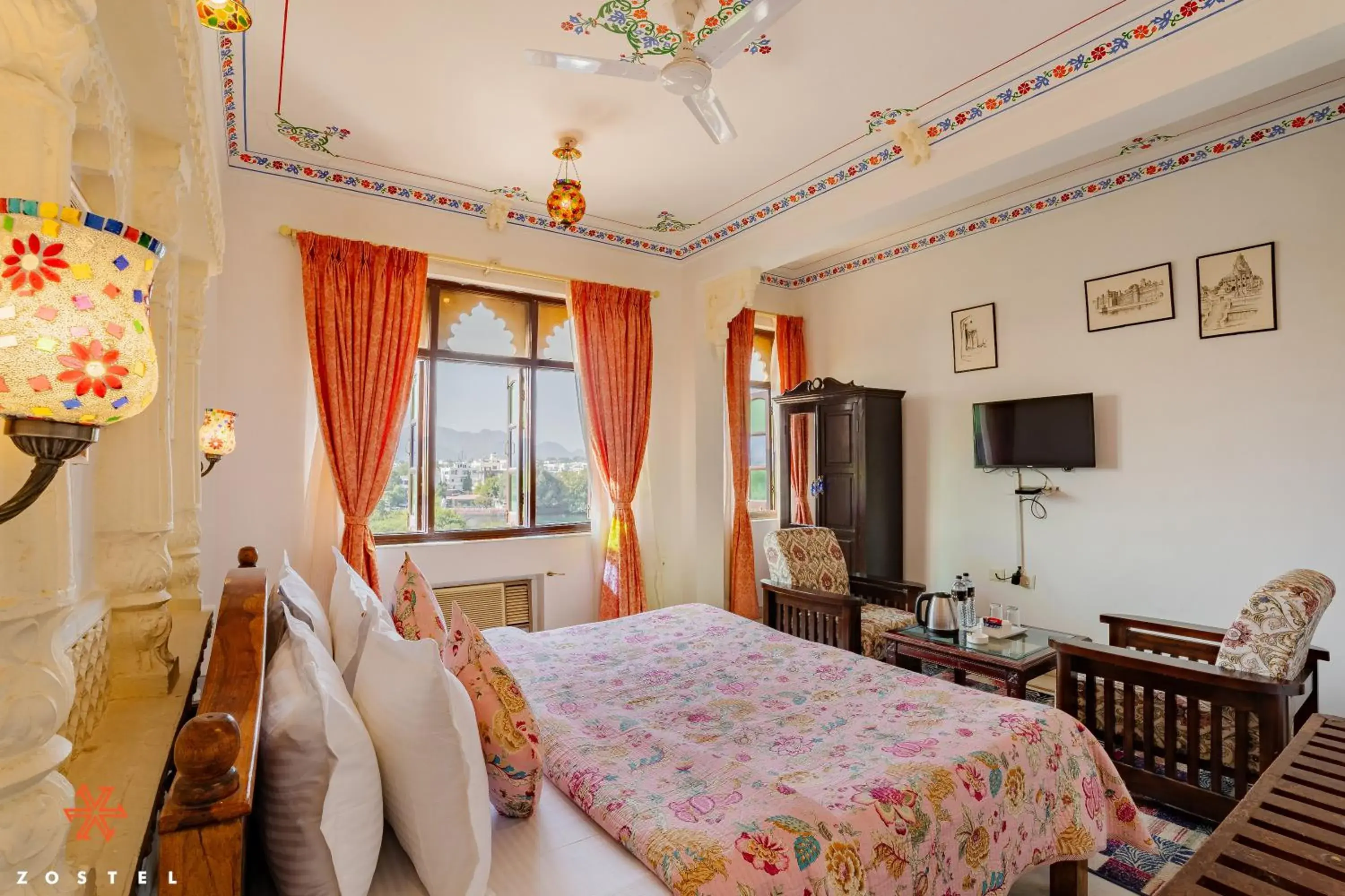 Bed in Zostel Udaipur Bed in Zostel Udaipur