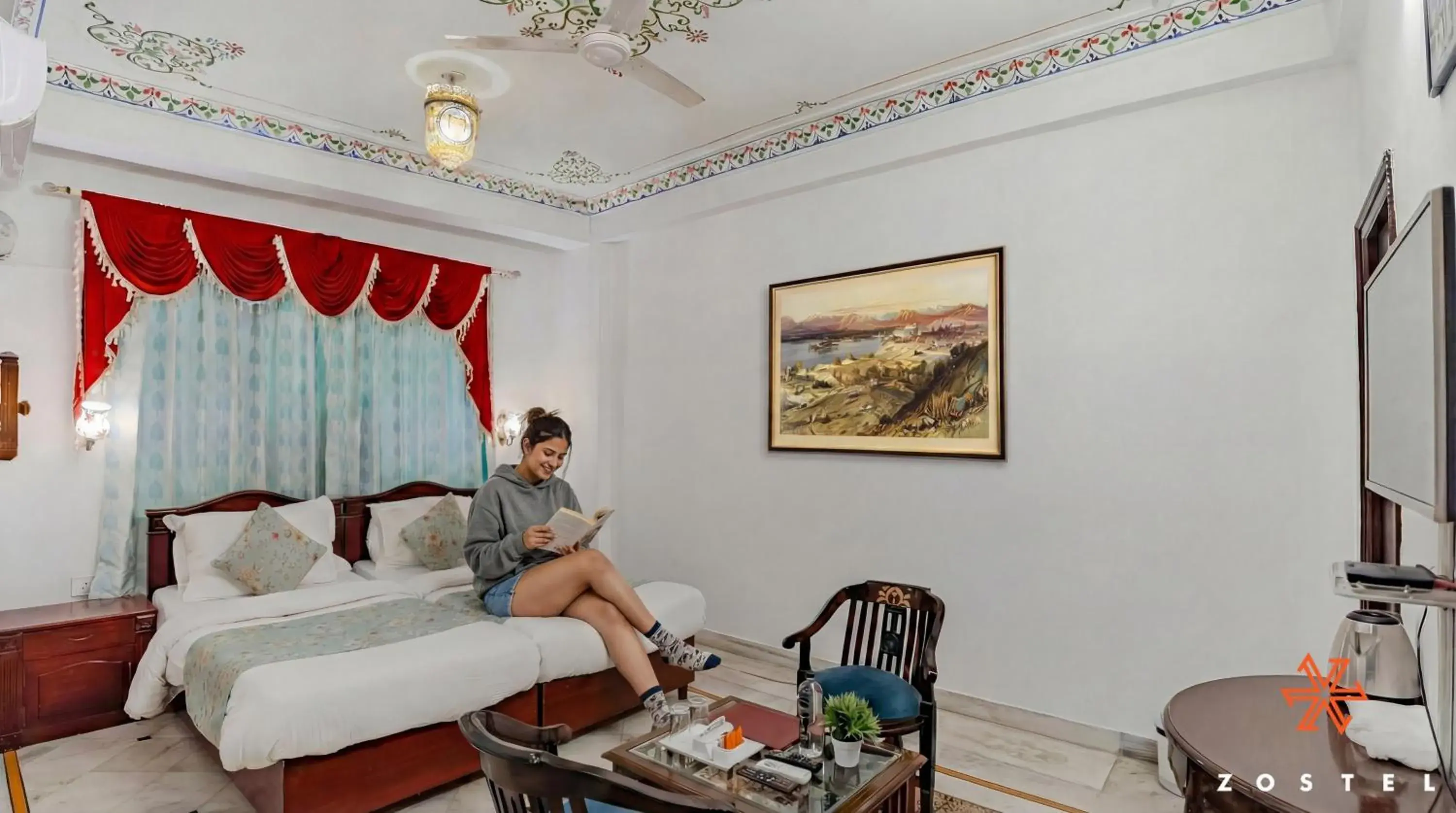 Bed in Zostel Udaipur Bed in Zostel Udaipur