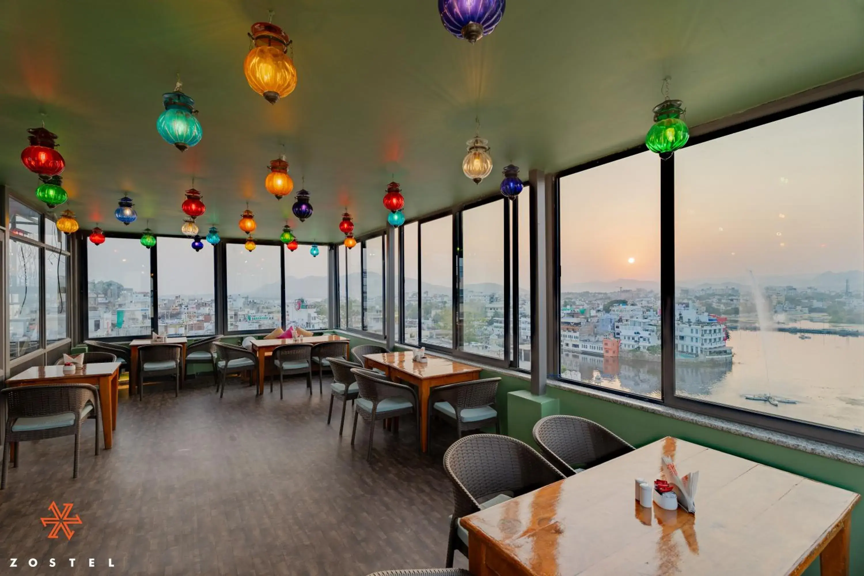 Restaurant/places to eat in Zostel Udaipur Restaurant/places to eat in Zostel Udaipur