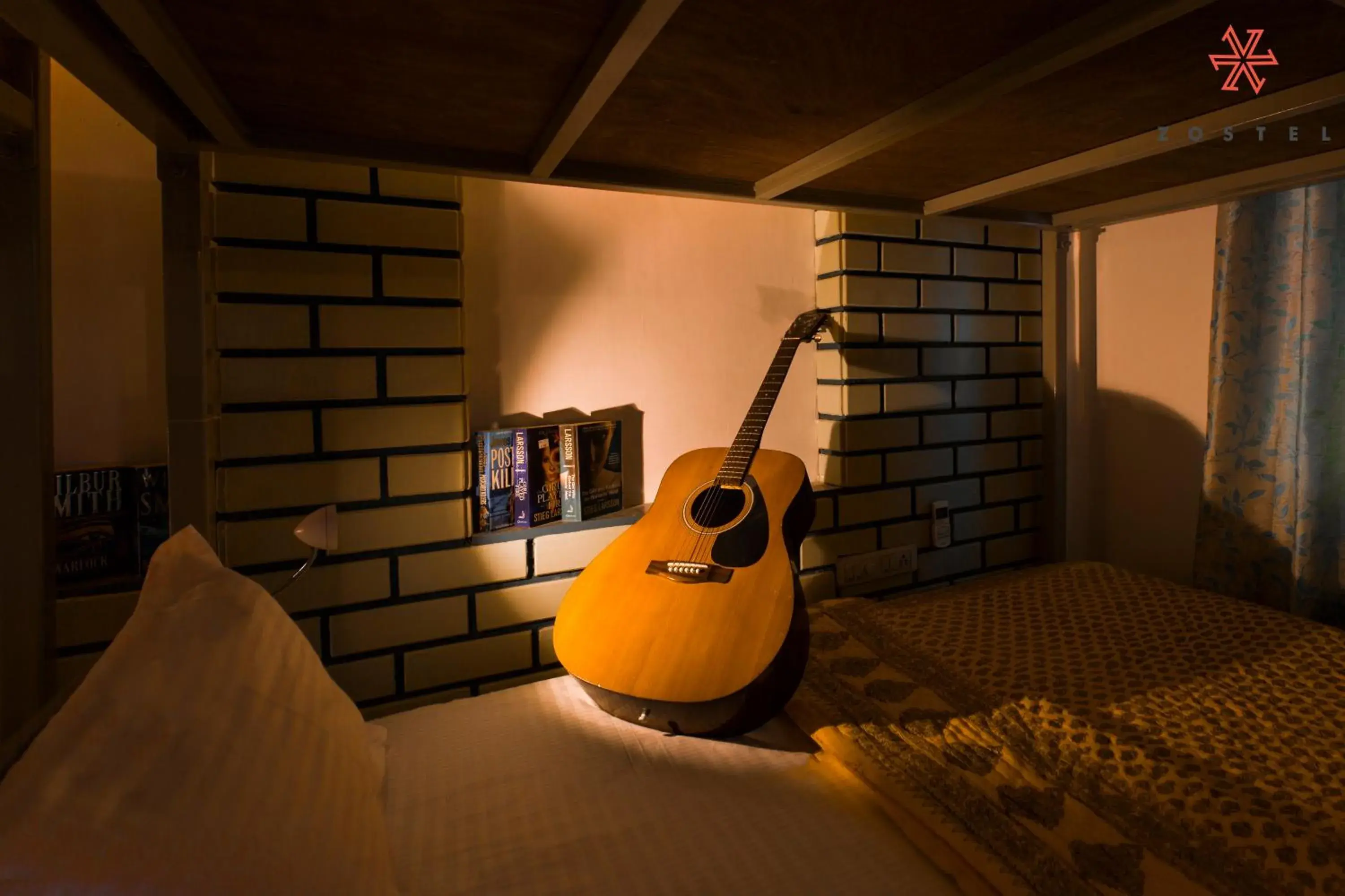 Bedroom, Bed in Zostel Udaipur Bedroom, Bed in Zostel Udaipur