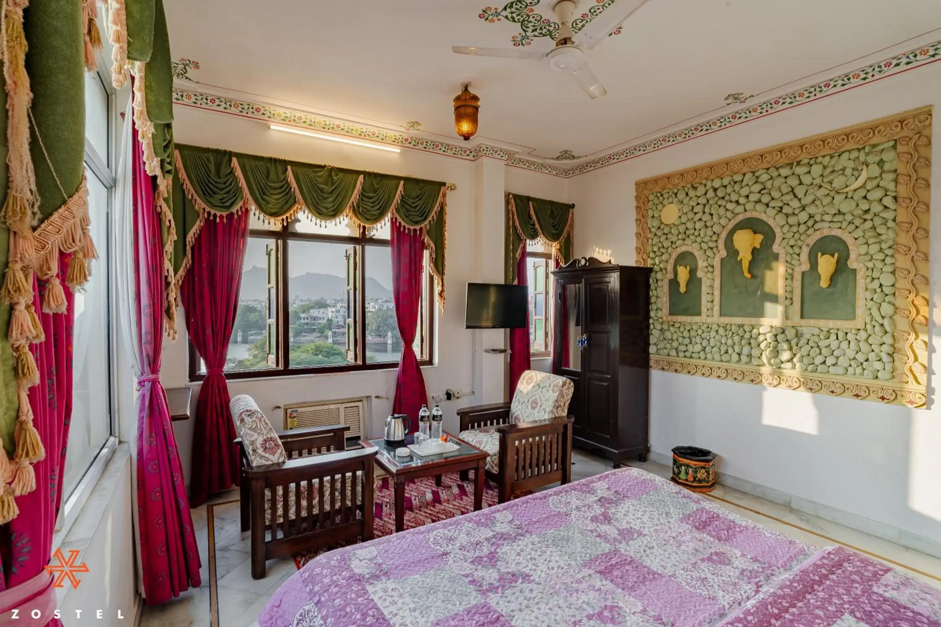 Bed in Zostel Udaipur Bed in Zostel Udaipur