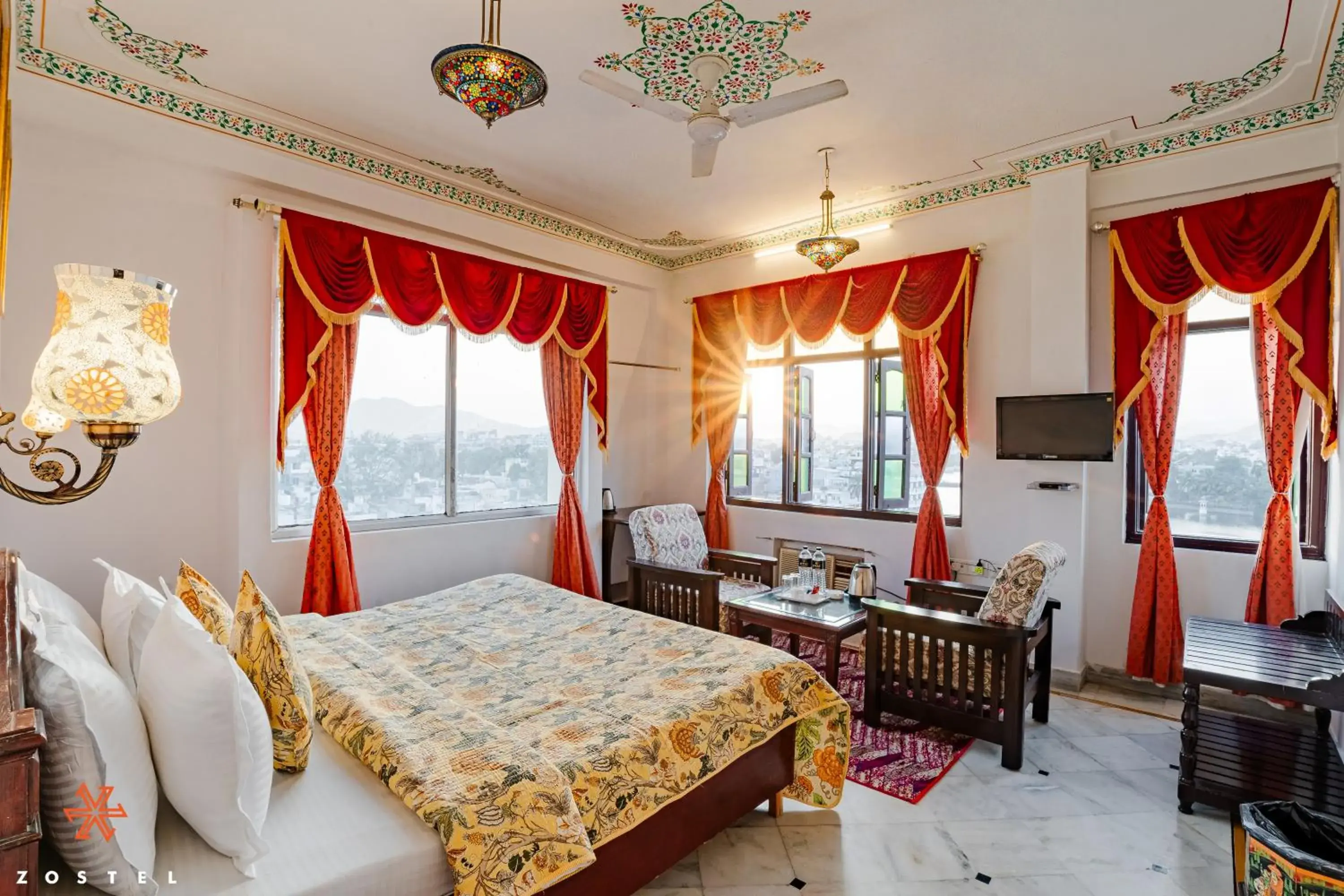 Bed in Zostel Udaipur Bed in Zostel Udaipur