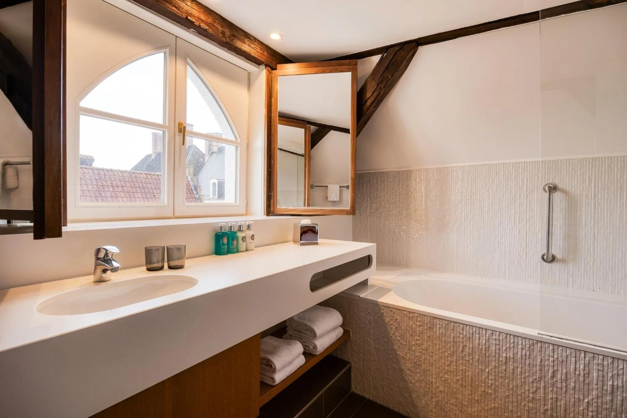 Bathroom in Crowne Plaza Hotel Brugge by IHG