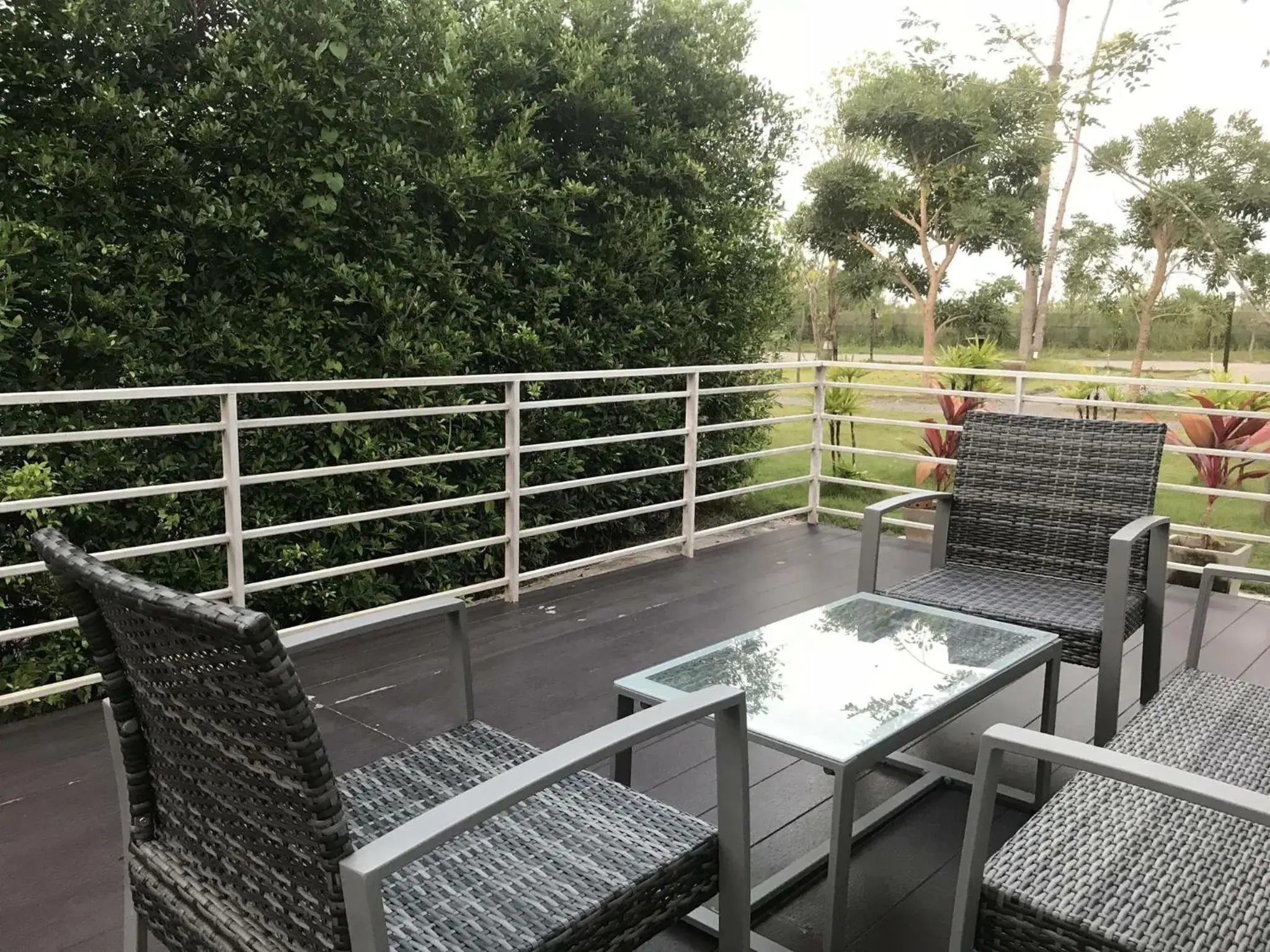 Balcony/Terrace in Terrua Main Ten Villa Garden
