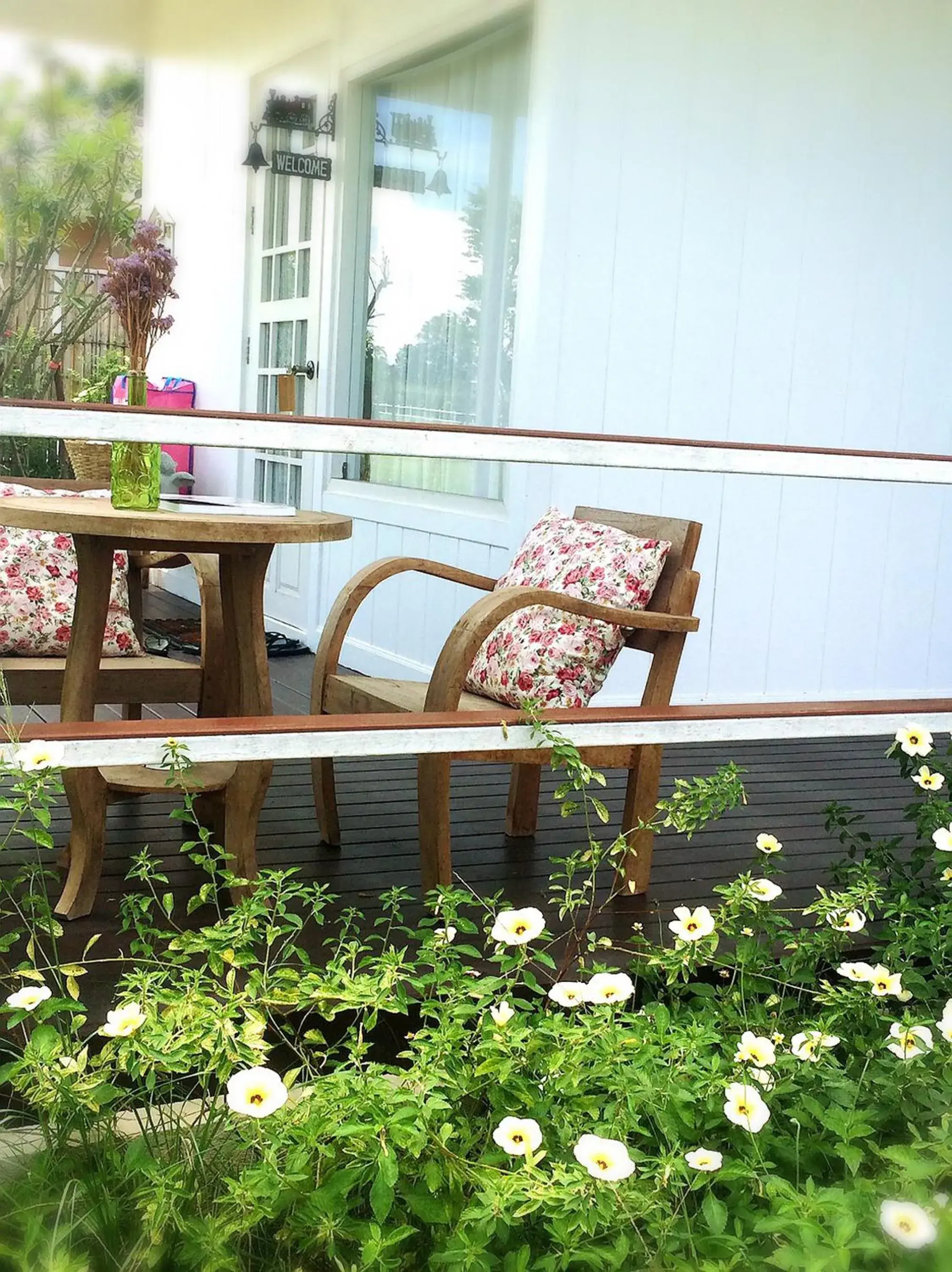 Balcony/Terrace, Patio/Outdoor Area in Terrua Main Ten Villa Garden