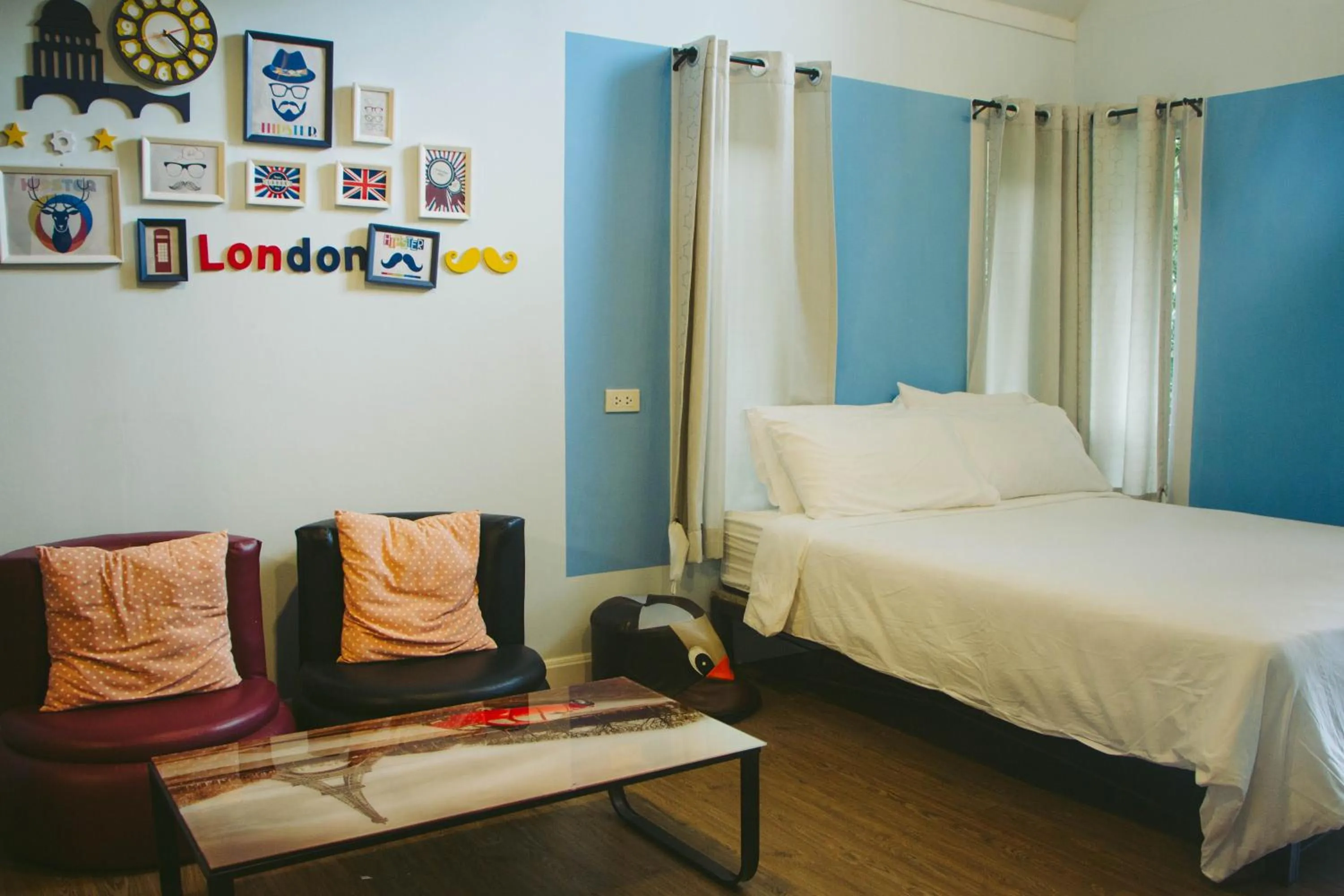 Bed in Terrua Main Ten Villa Garden