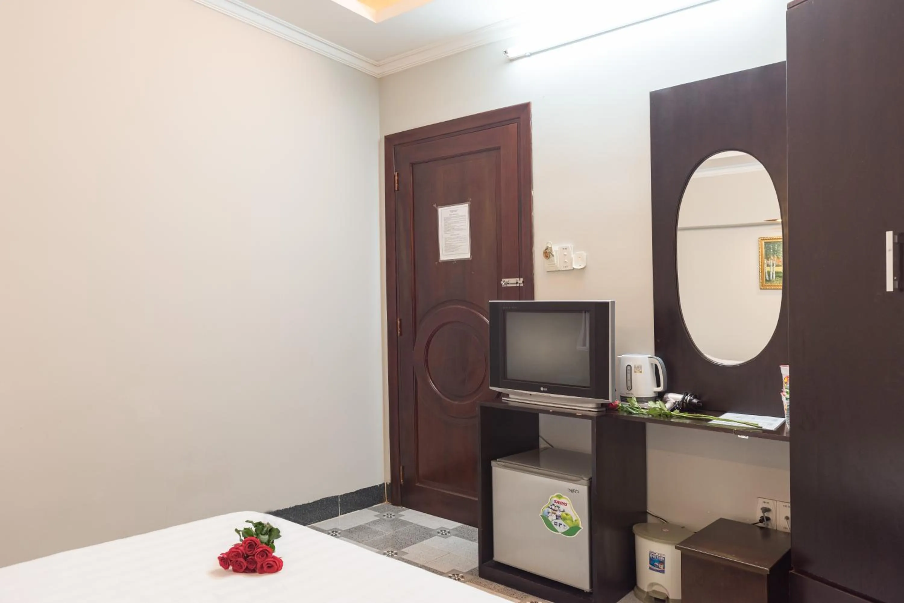 Bed in SeaSala Hotel