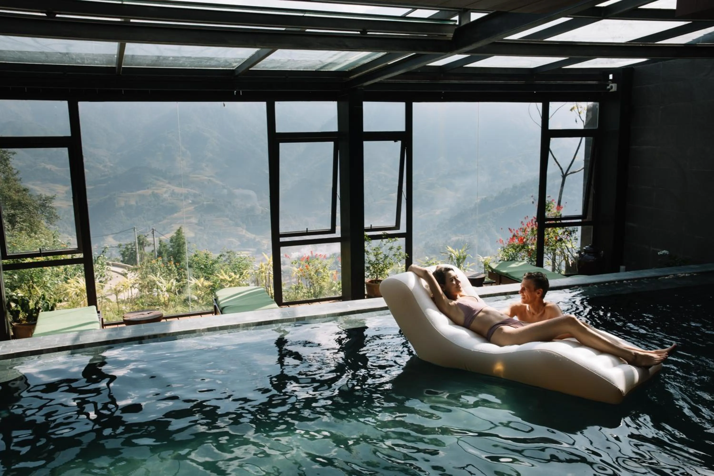 Swimming pool in Sapa Jade Hill Resort & Spa