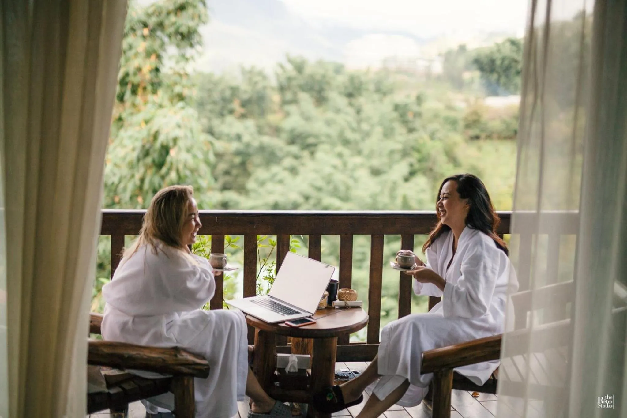 Balcony/Terrace in Sapa Jade Hill Resort & Spa