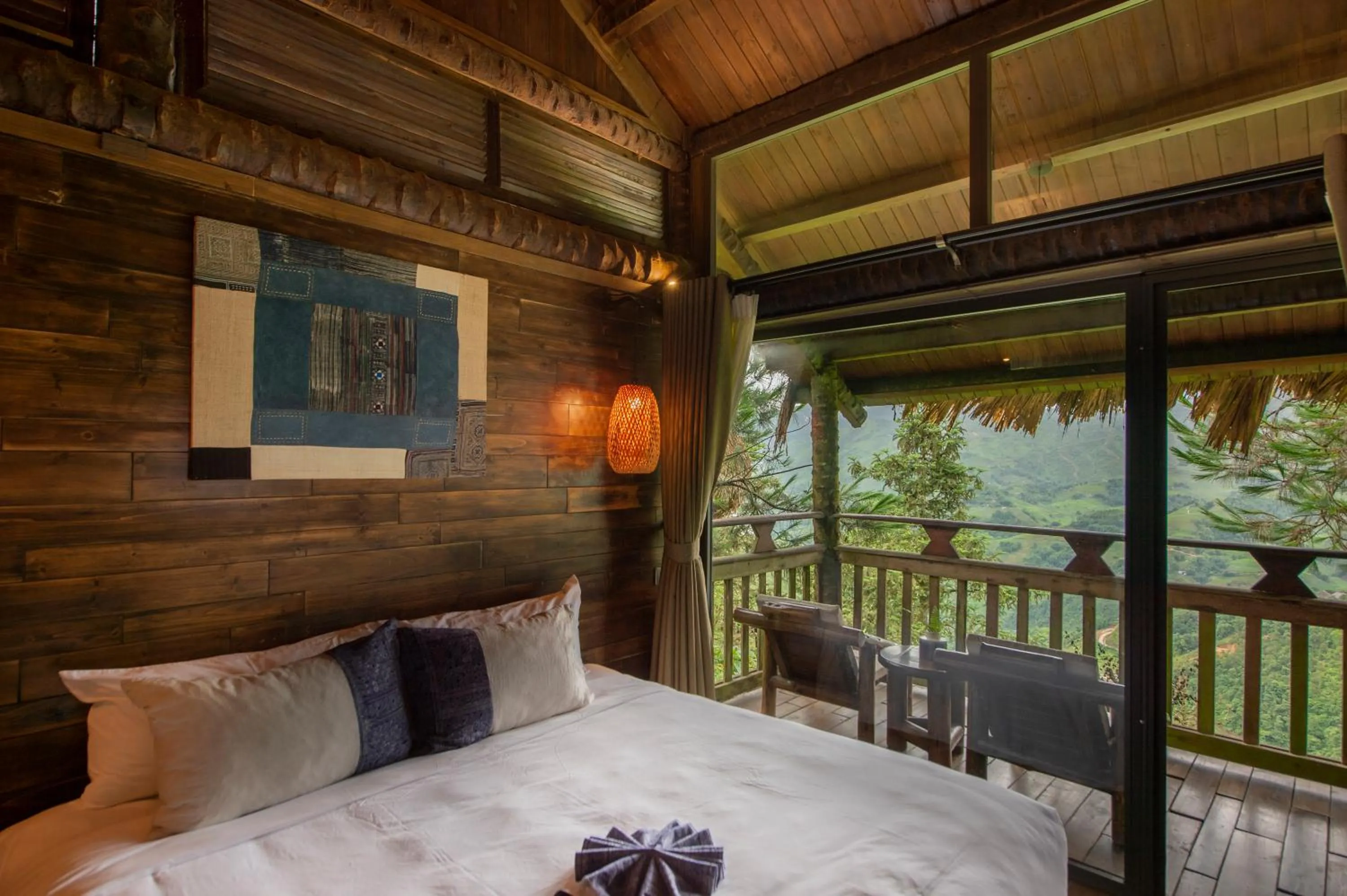 Bedroom, Bed in Sapa Jade Hill Resort & Spa