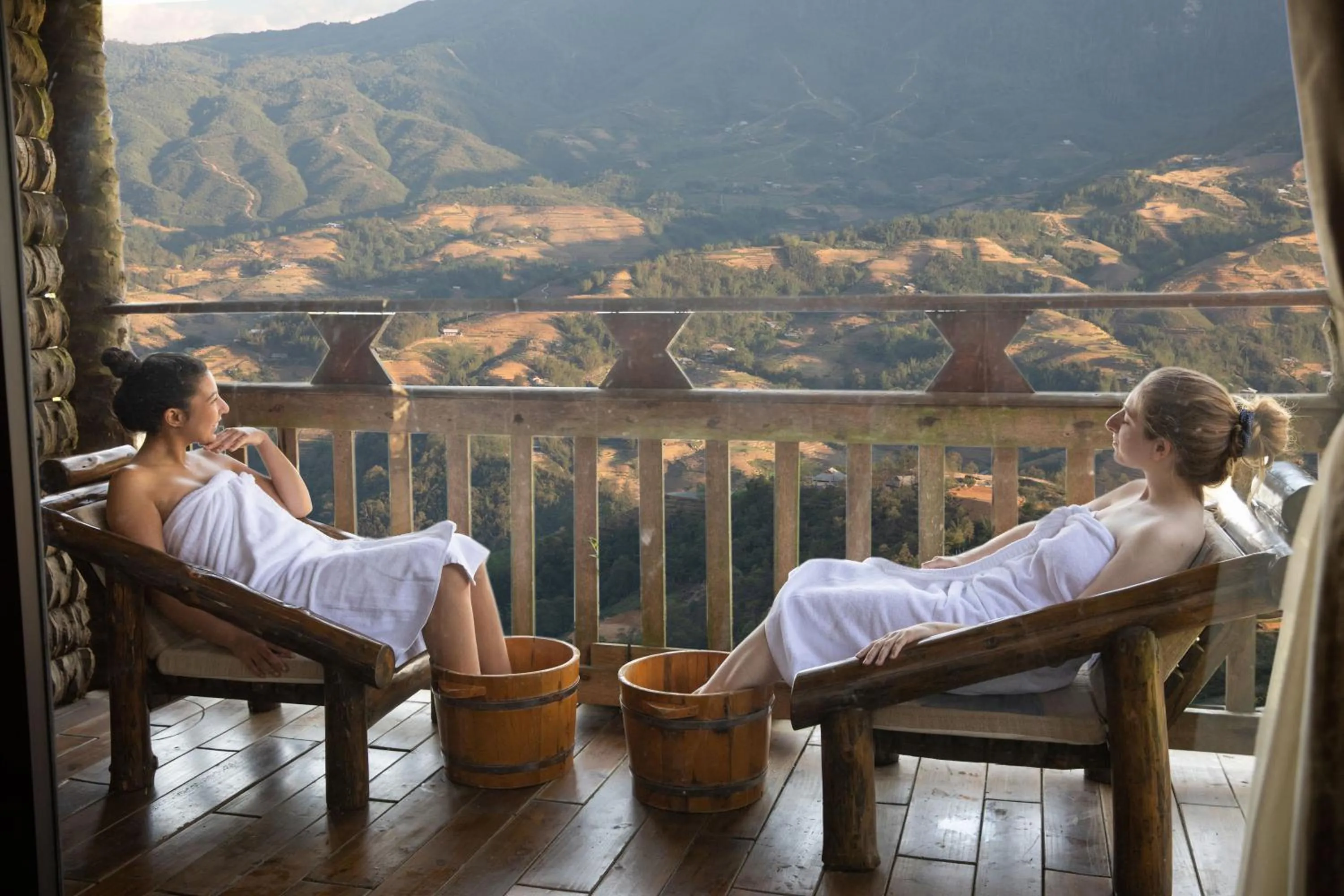 Mountain view in Sapa Jade Hill Resort & Spa