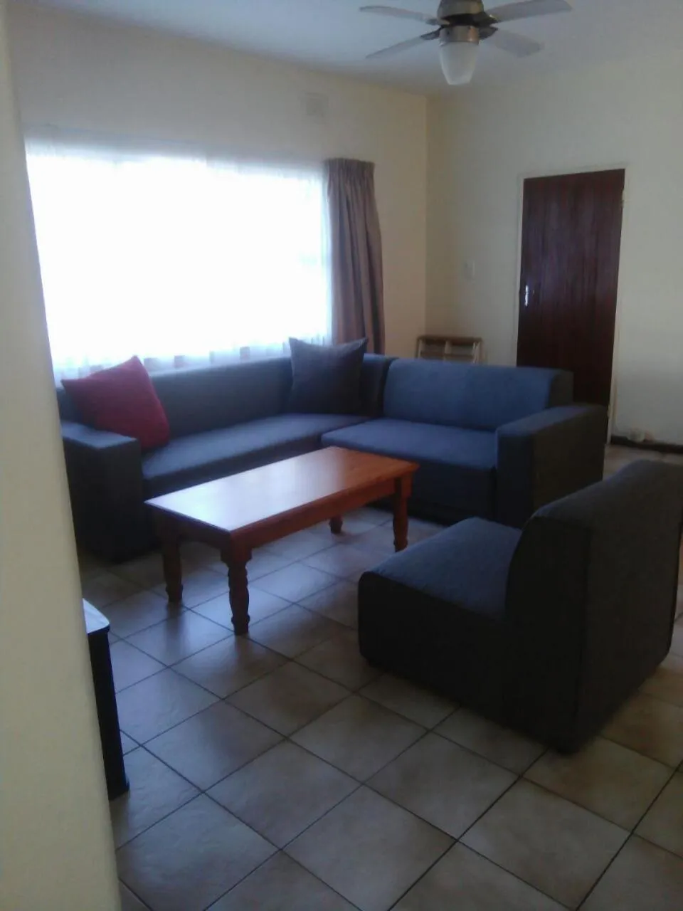 Living room in Doonside Holiday Apartments