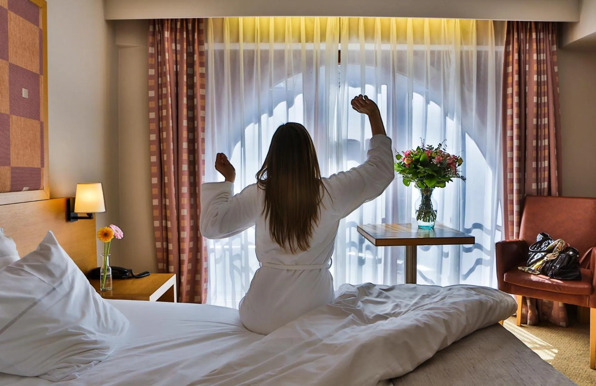 Bed in Hotel Quartier Latin