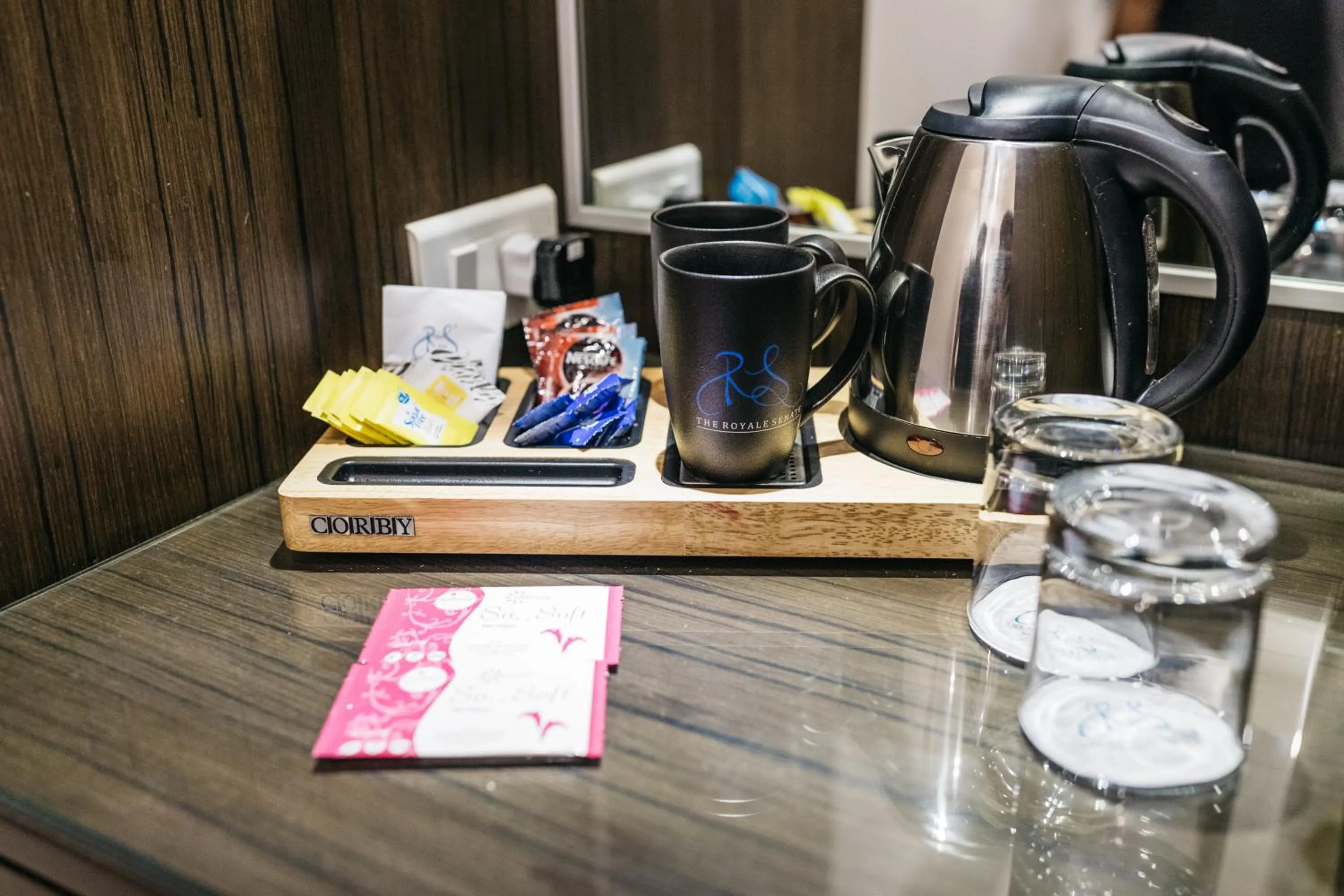 Coffee/tea facilities in The Royale Senate Race Course, Bangalore