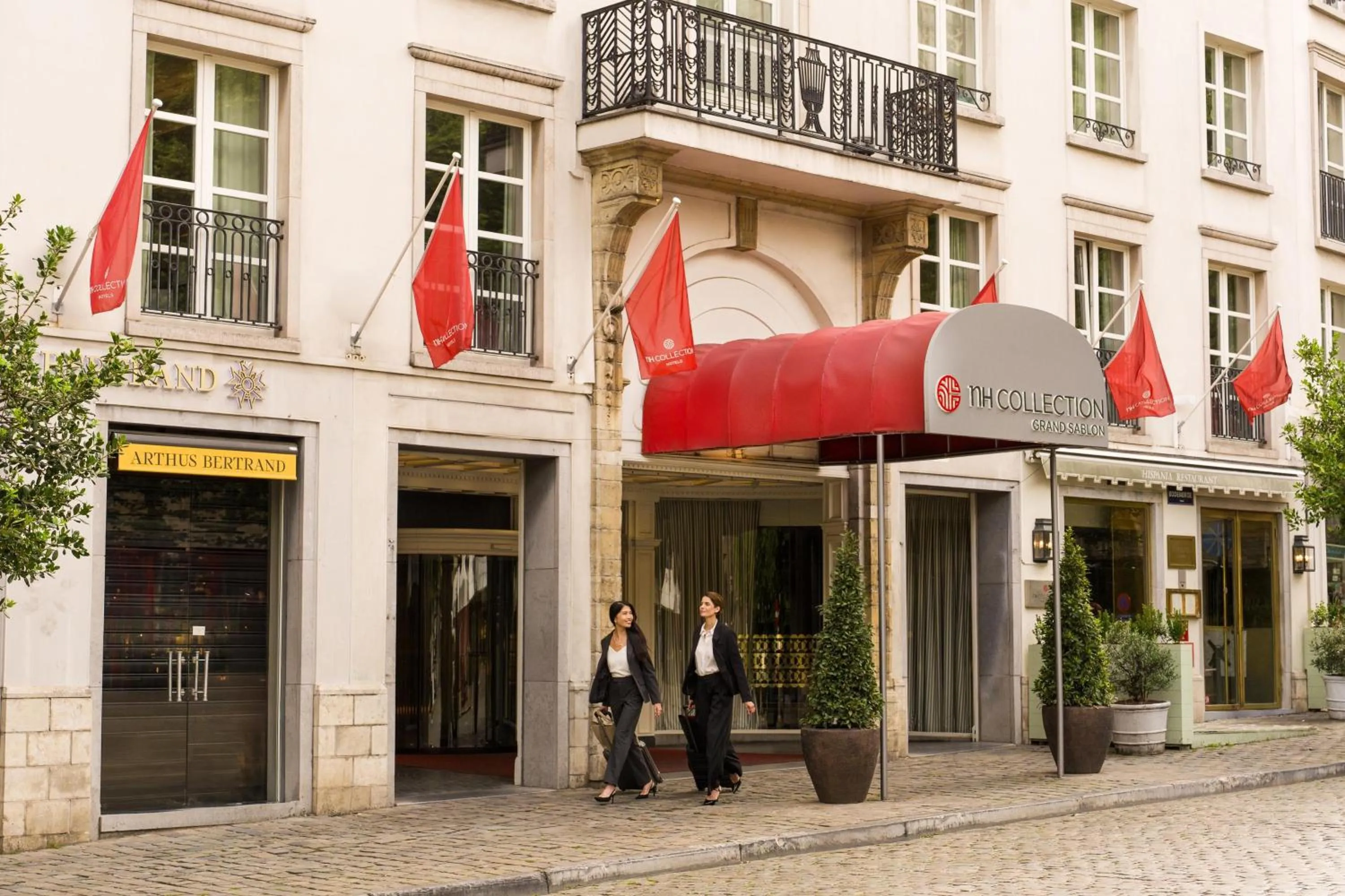 Property building in NH Collection Brussels Grand Sablon