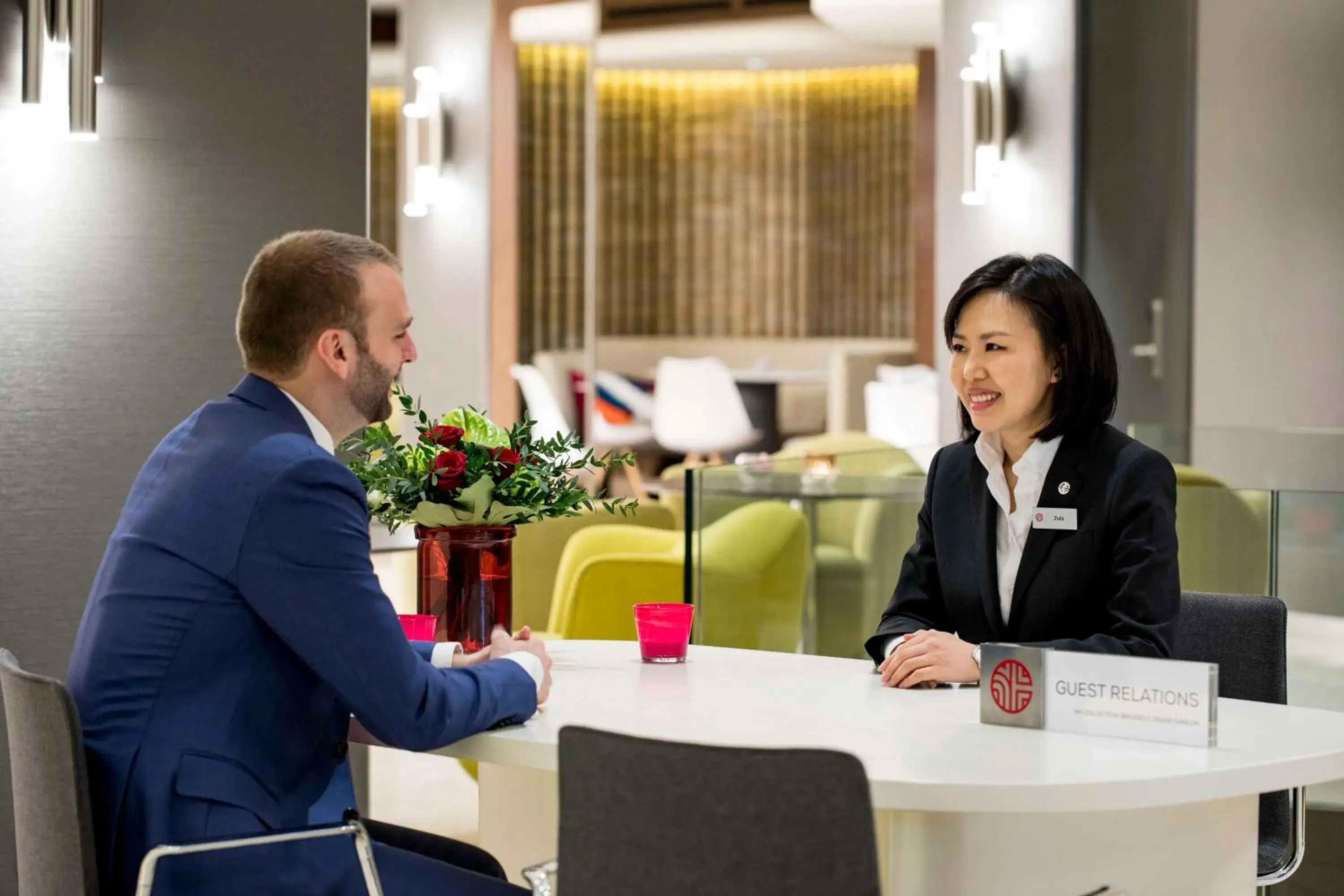 Lobby or reception in NH Collection Brussels Grand Sablon Lobby or reception in NH Collection Brussels Grand Sablon