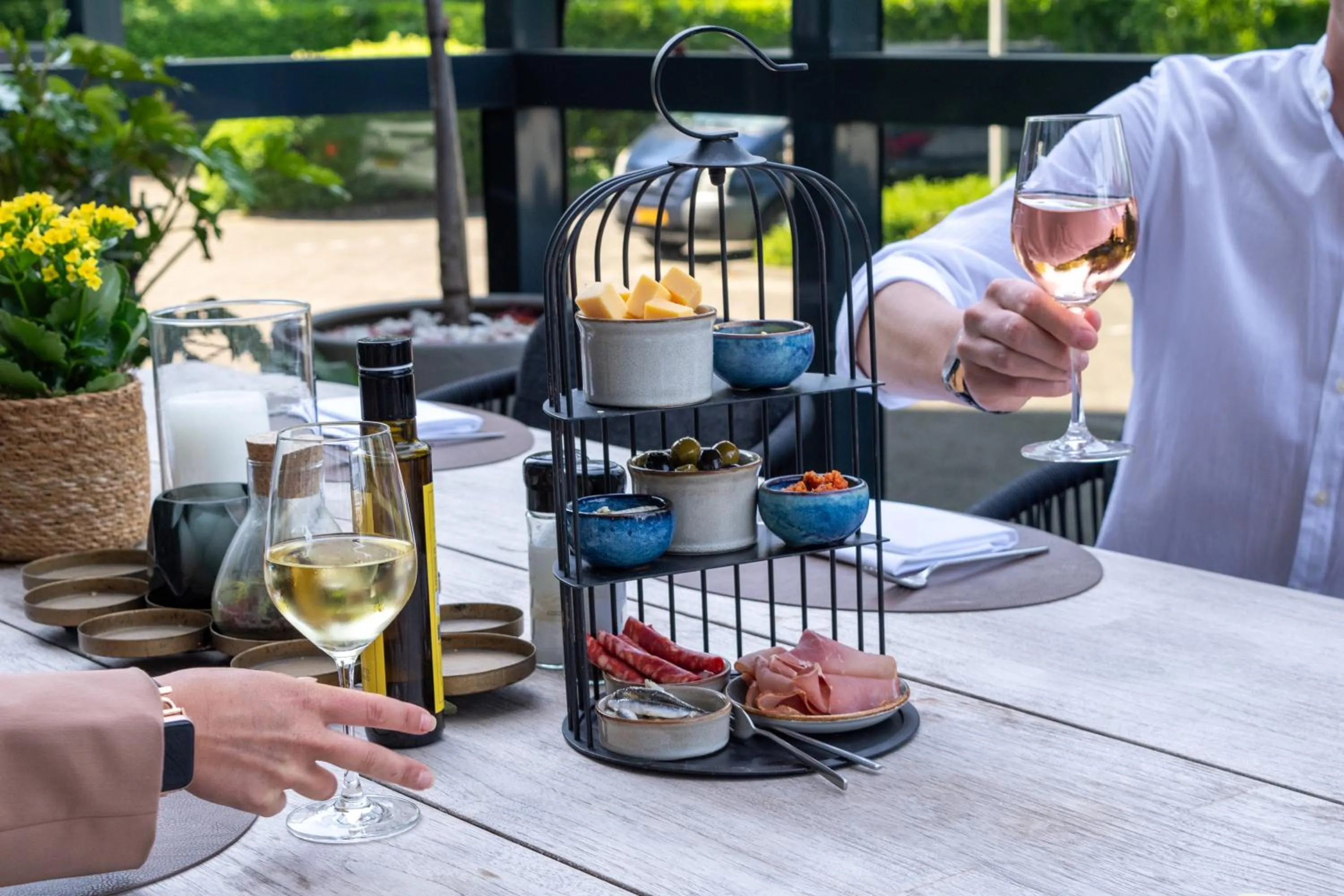 Balcony/Terrace in Van der Valk Hotel Antwerpen