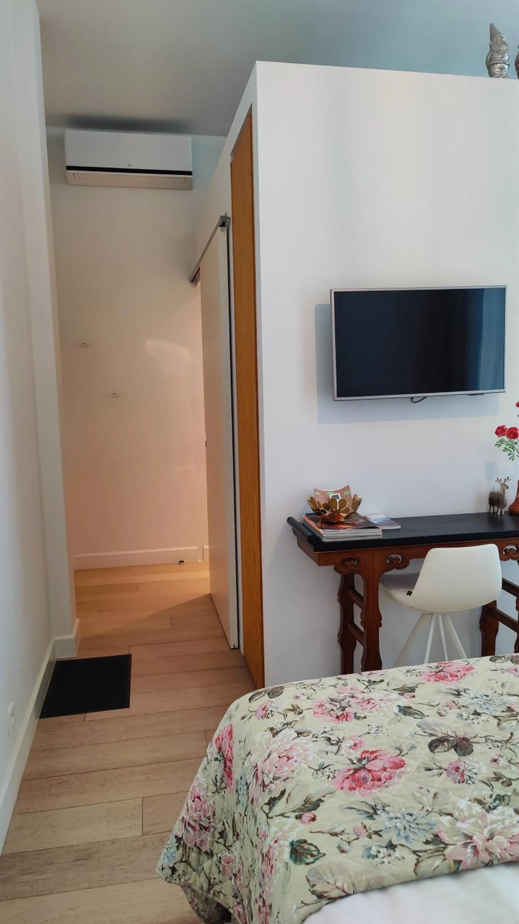 Bedroom, Bed in b&b les invités