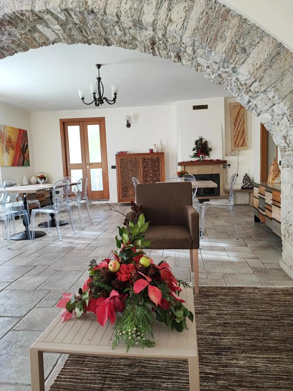 Communal lounge/ TV room in BBuSS Country Club