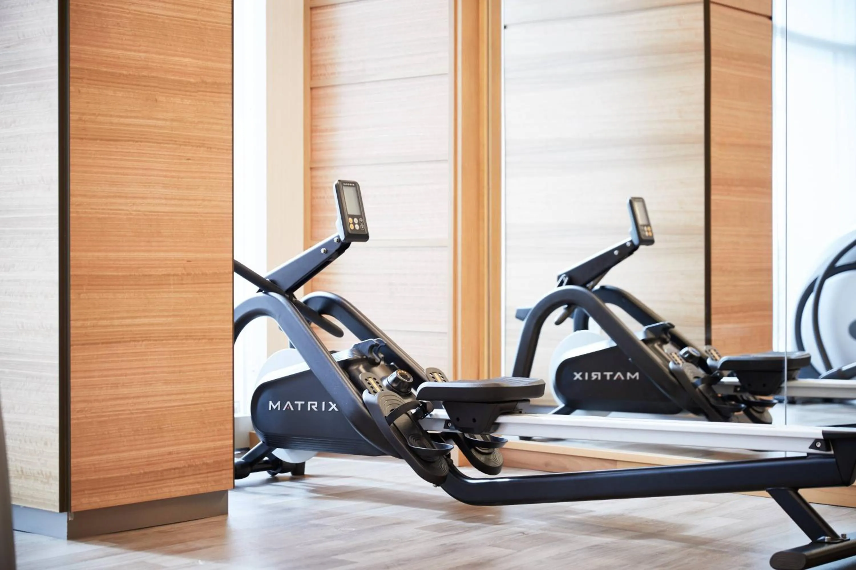 Fitness centre/facilities in AC Hotel by Marriott Miami Aventura