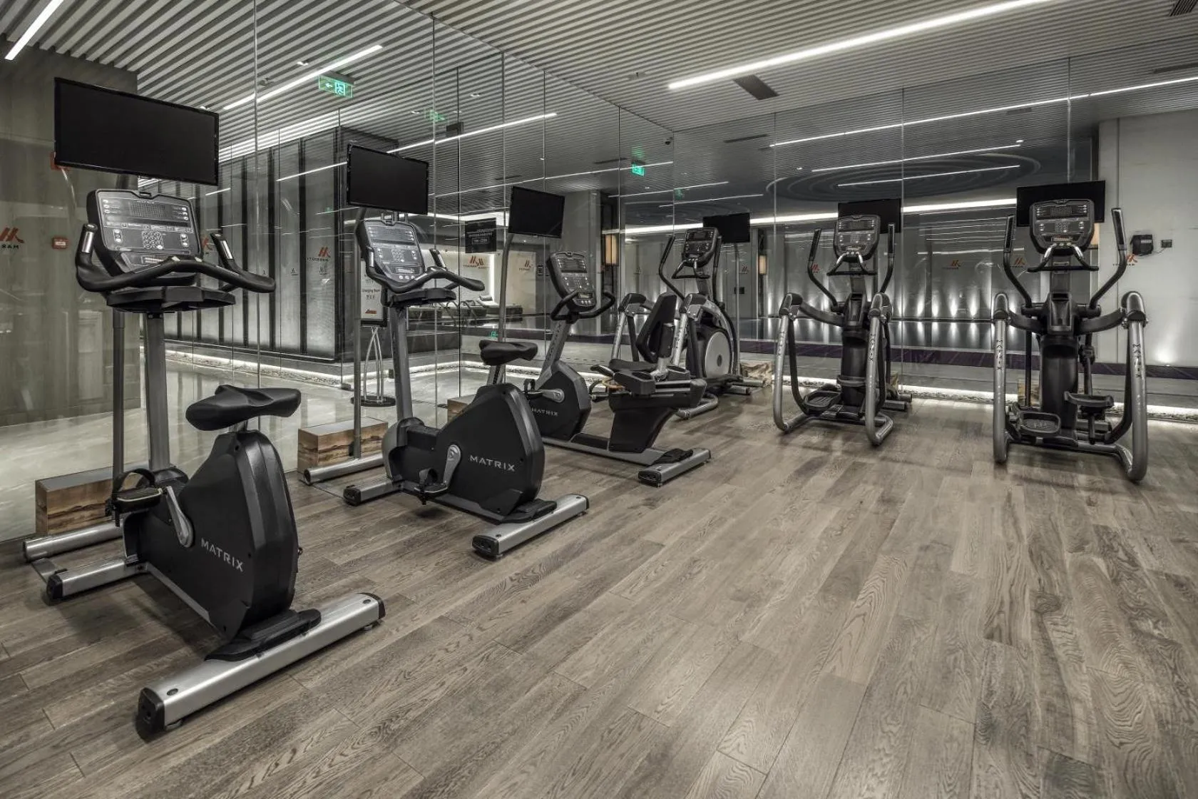 Fitness centre/facilities in Chengdu Marriott Hotel Financial Centre