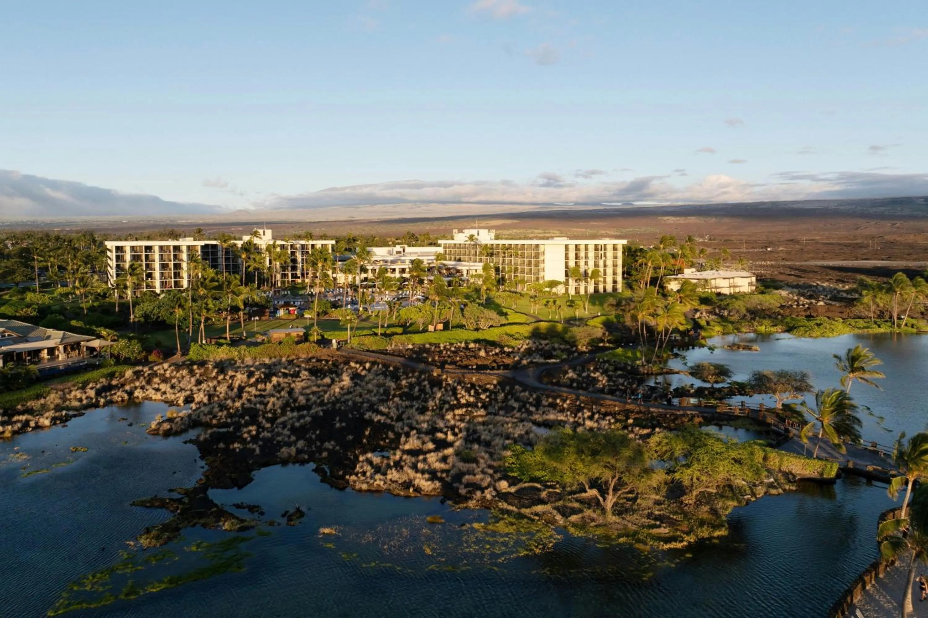 Property building in Marriott’s Waikoloa Ocean Club