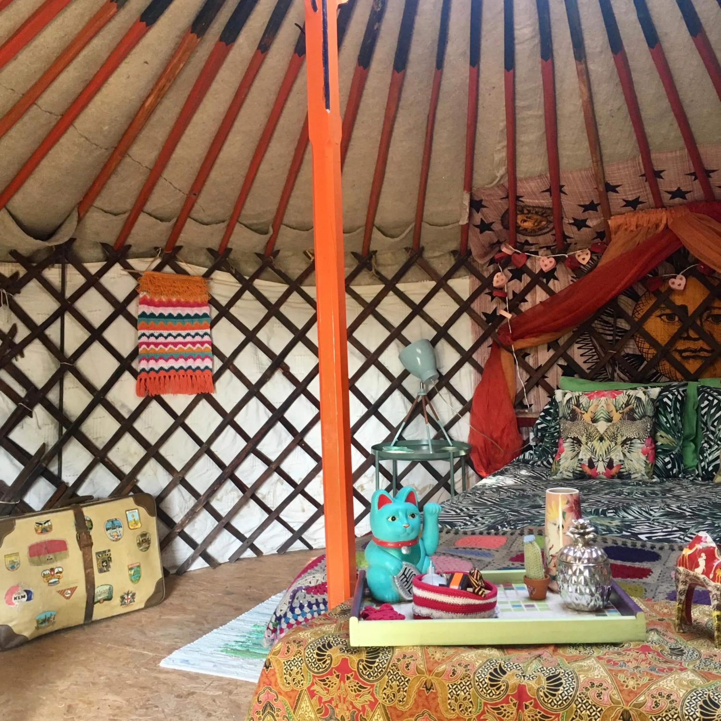 Decorative detail in Finca Fahala