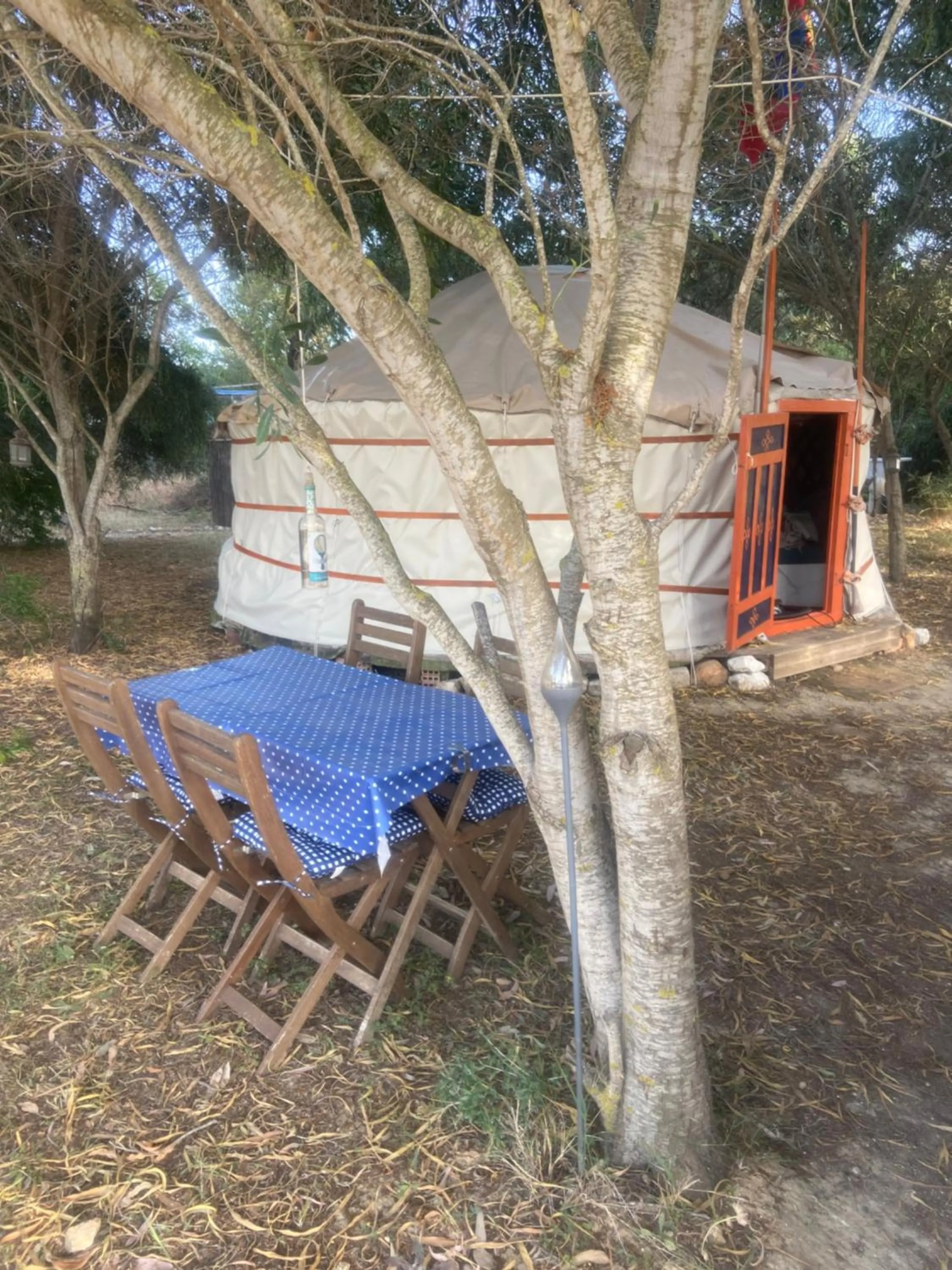 Dining area in Finca Fahala
